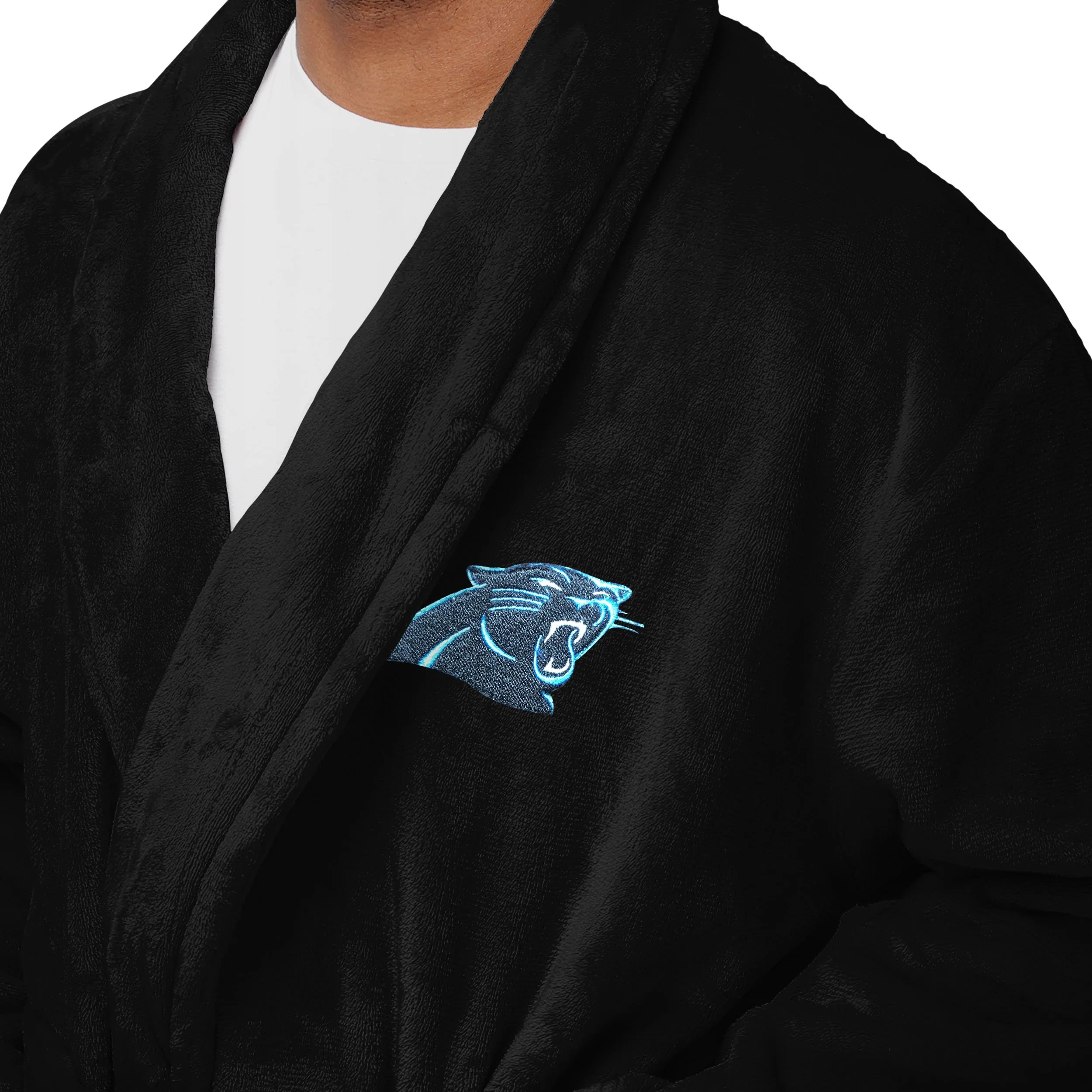 Carolina Panthers NFL Lazy Day Team Robe - Image 2