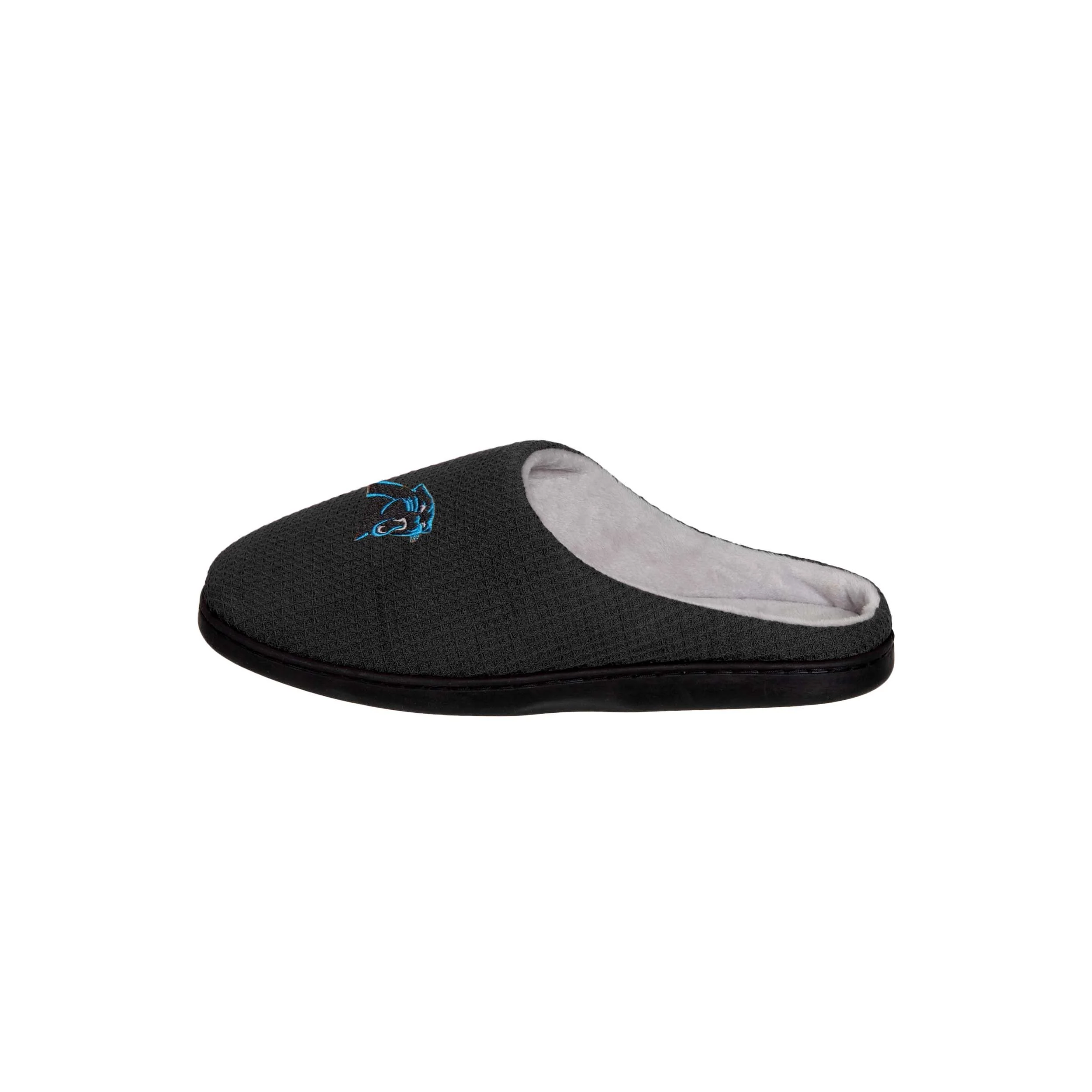 Carolina Panthers NFL Mens Memory Foam Slide Slippers - Image 4