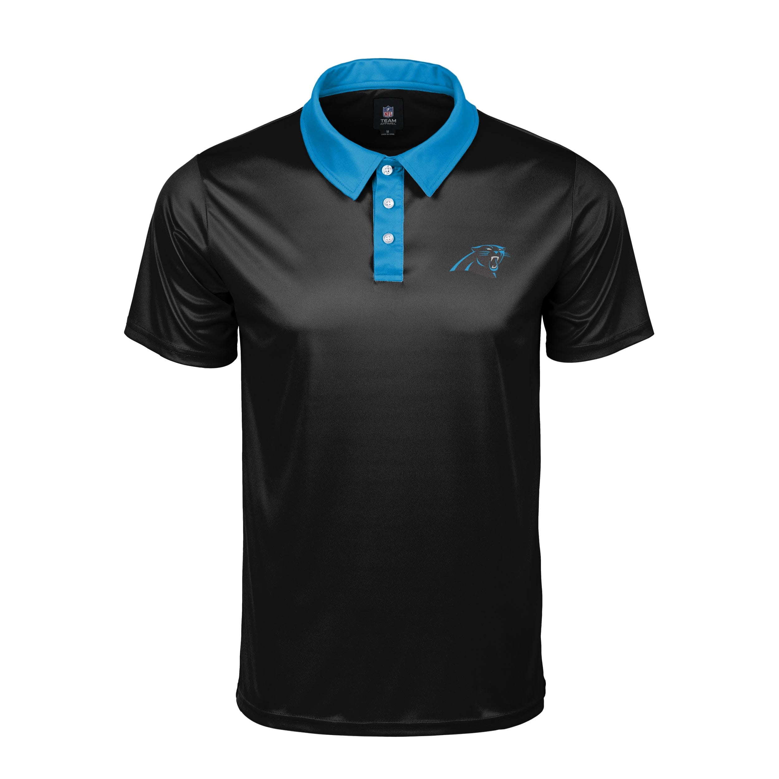 Carolina Panthers NFL Mens Nightcap Polyester Polo