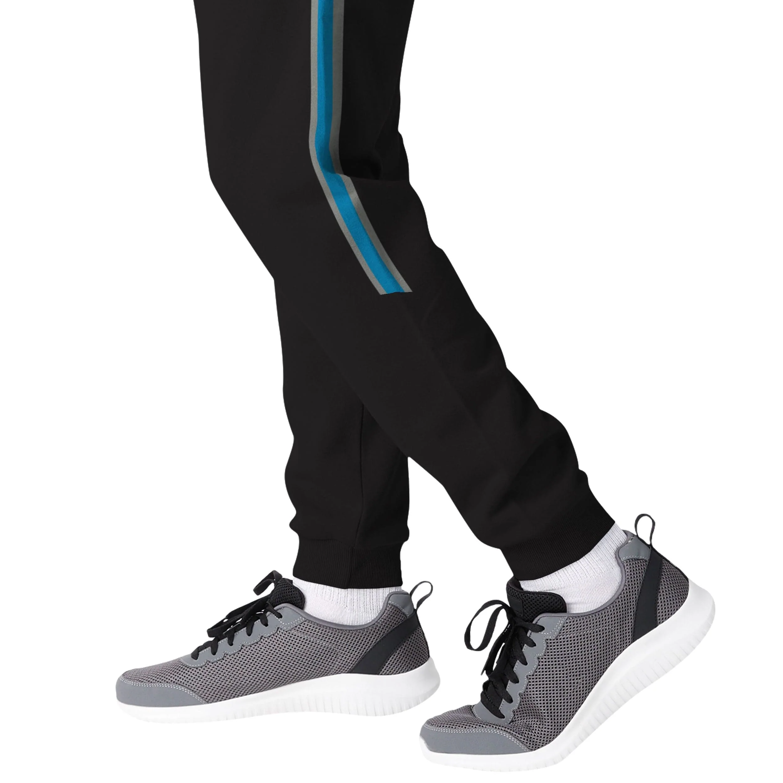 Carolina Panthers NFL Mens Team Stripe Joggers - Image 5