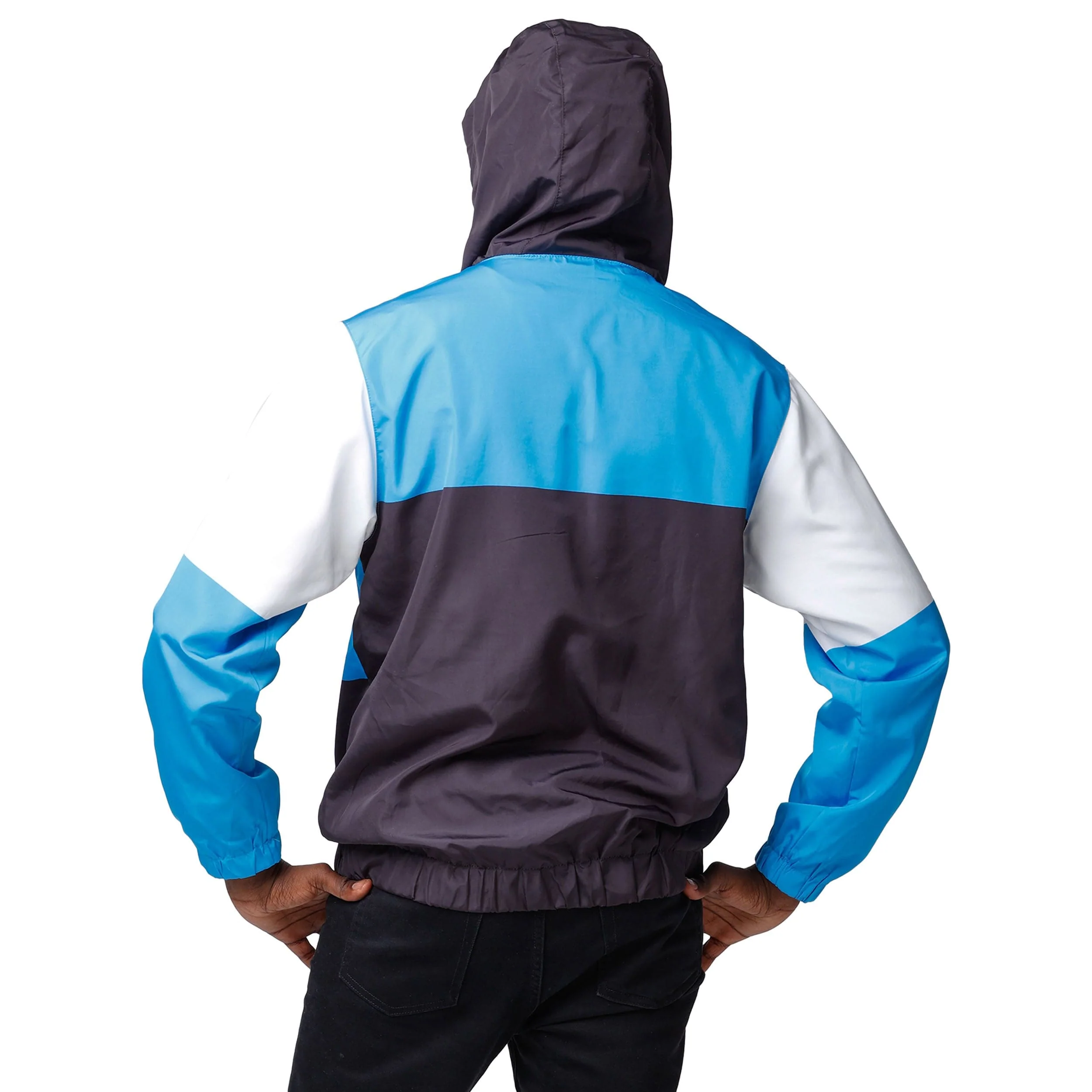 Carolina Panthers NFL Mens Warm-Up Windbreaker - Image 2