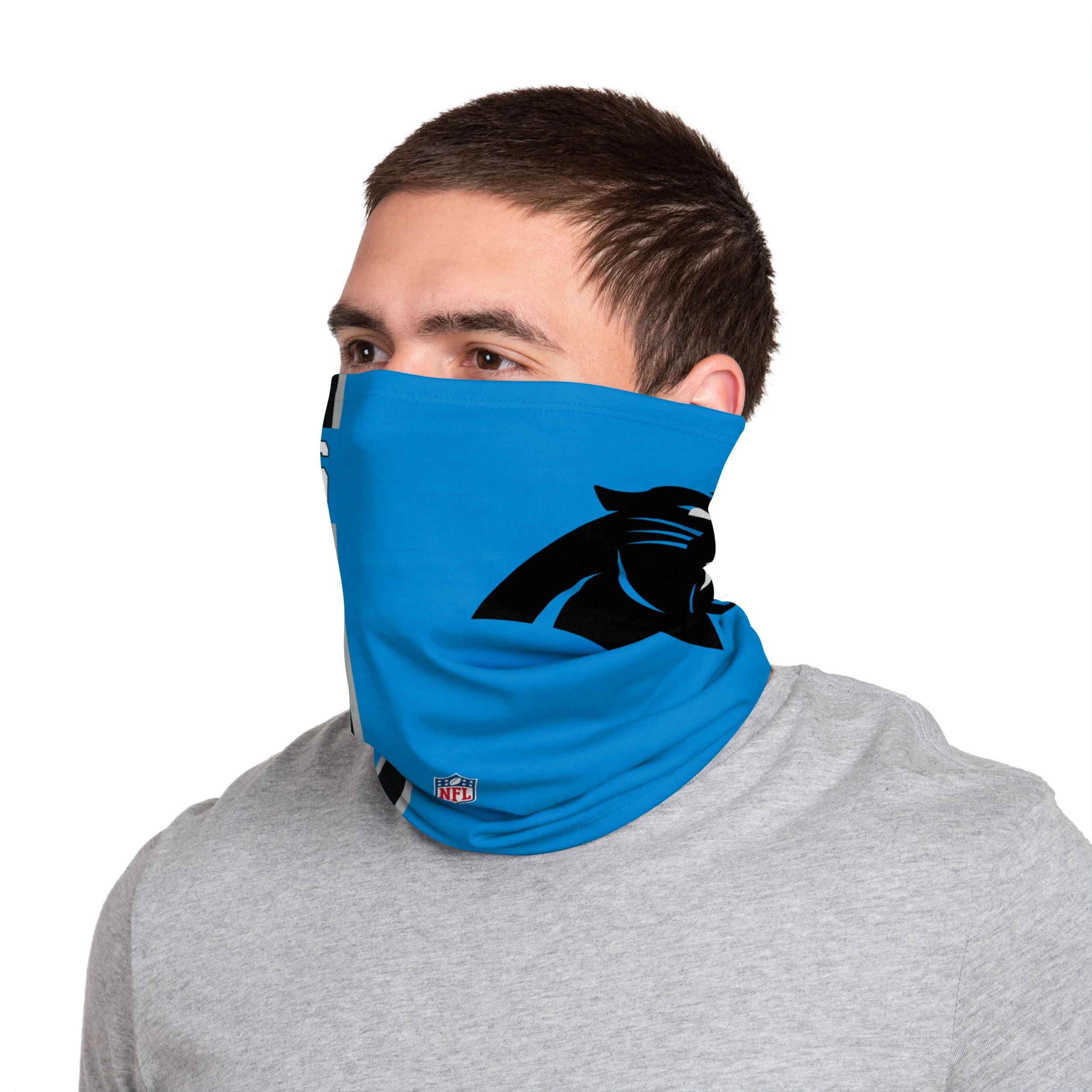 Carolina Panthers NFL Phillip Walker On-Field Sideline Logo Gaiter Scarf - Image 2