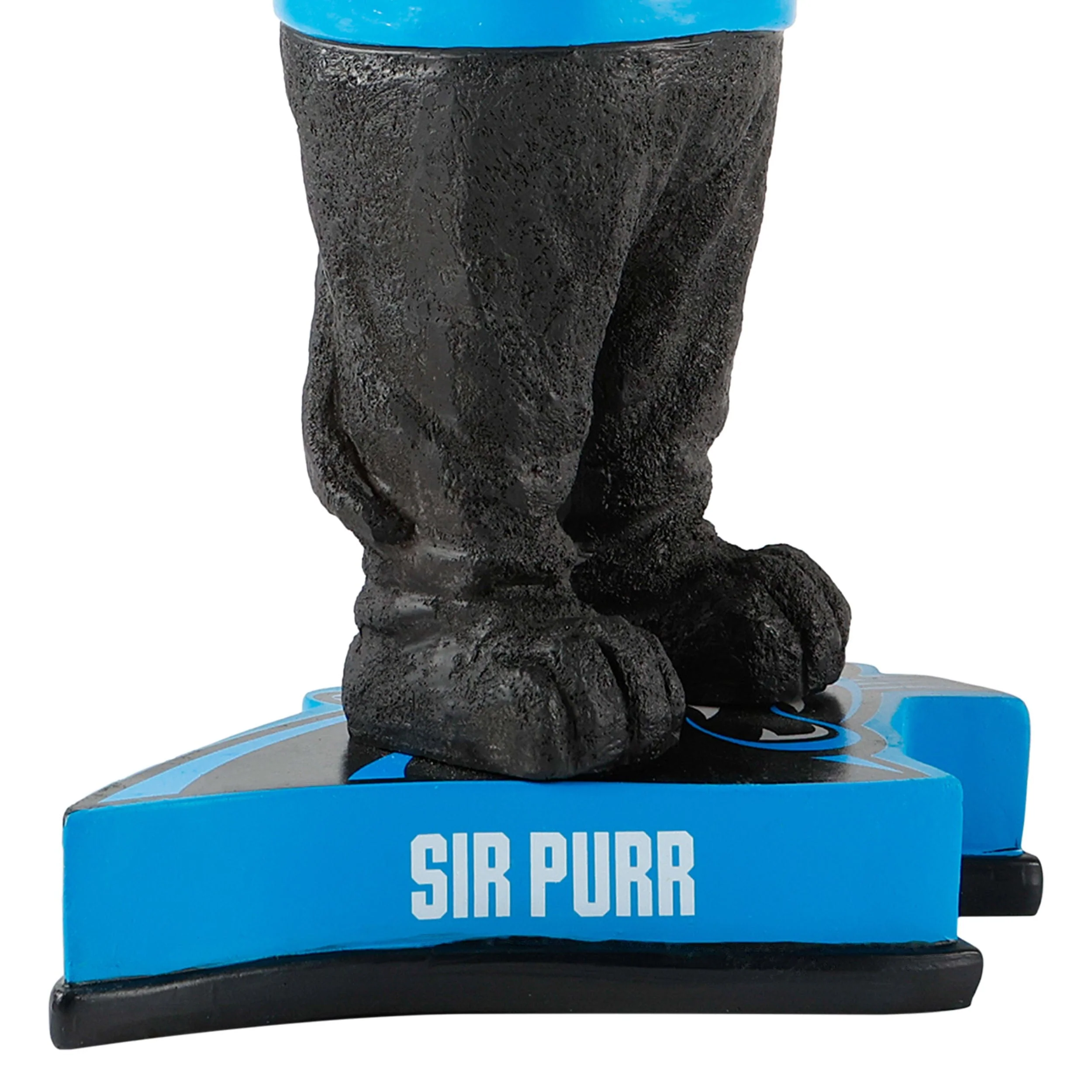 Carolina Panthers NFL Sir Purr Mascot Figurine - Image 3