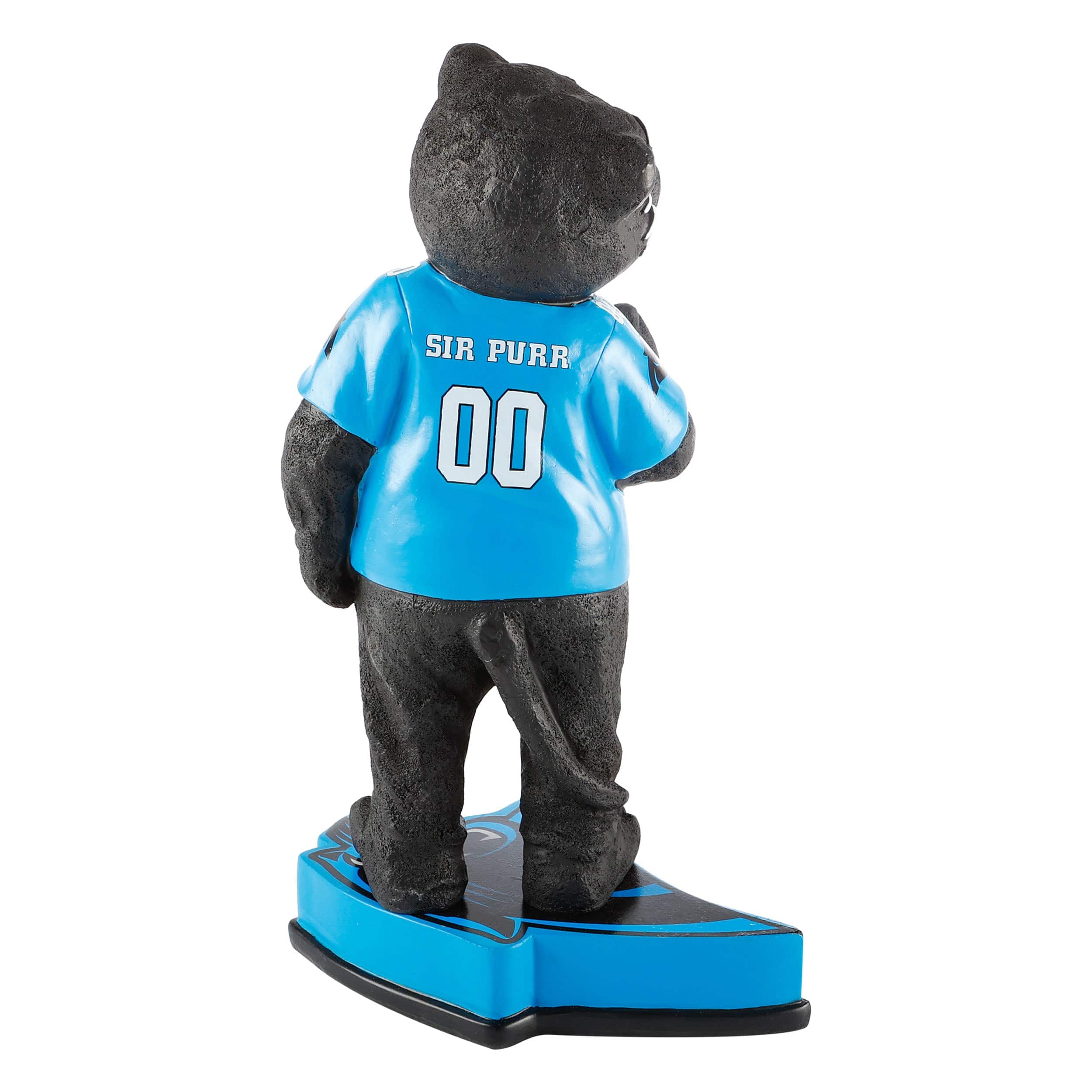 Carolina Panthers NFL Sir Purr Mascot Figurine - Image 5