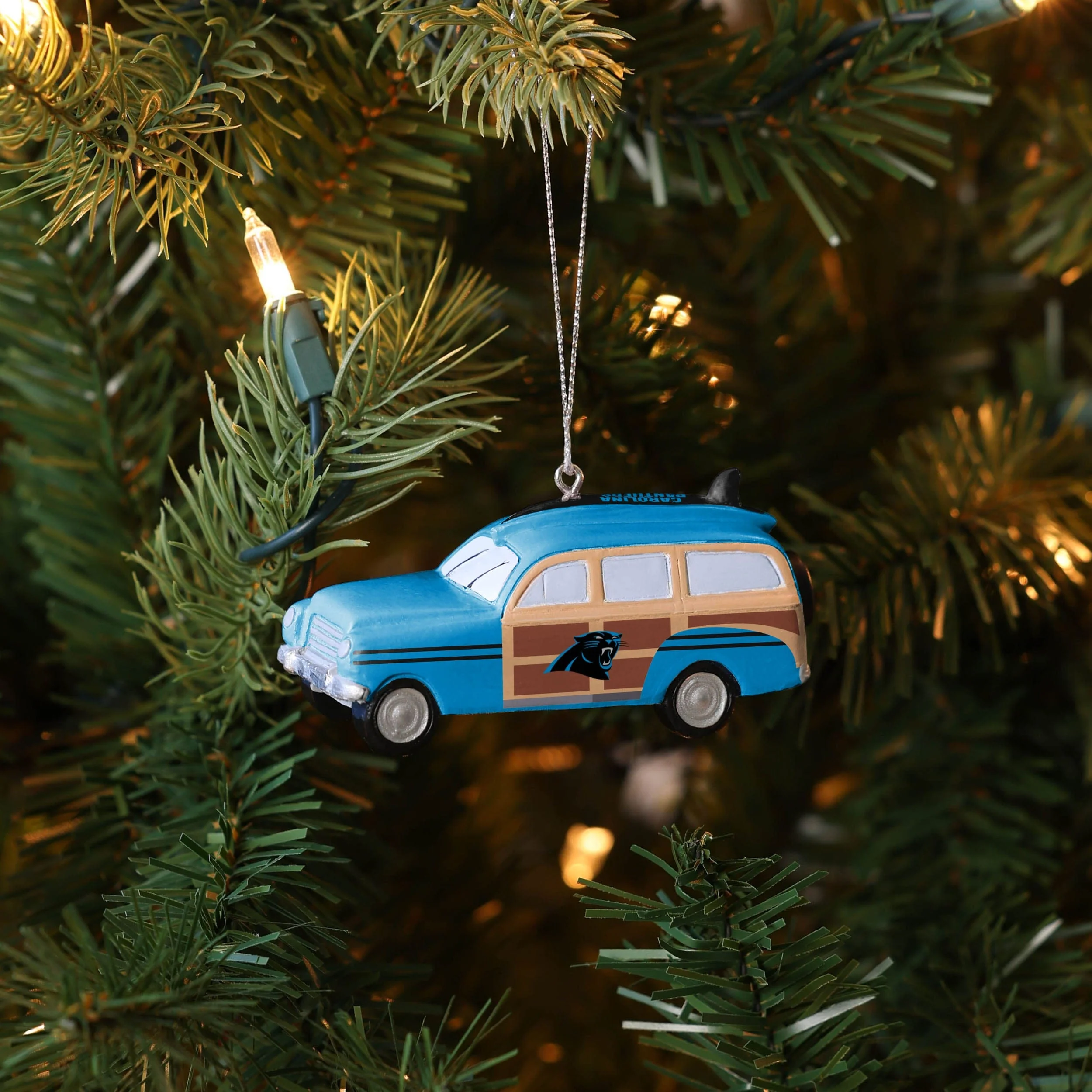 Carolina Panthers NFL Station Wagon Ornament - Image 4