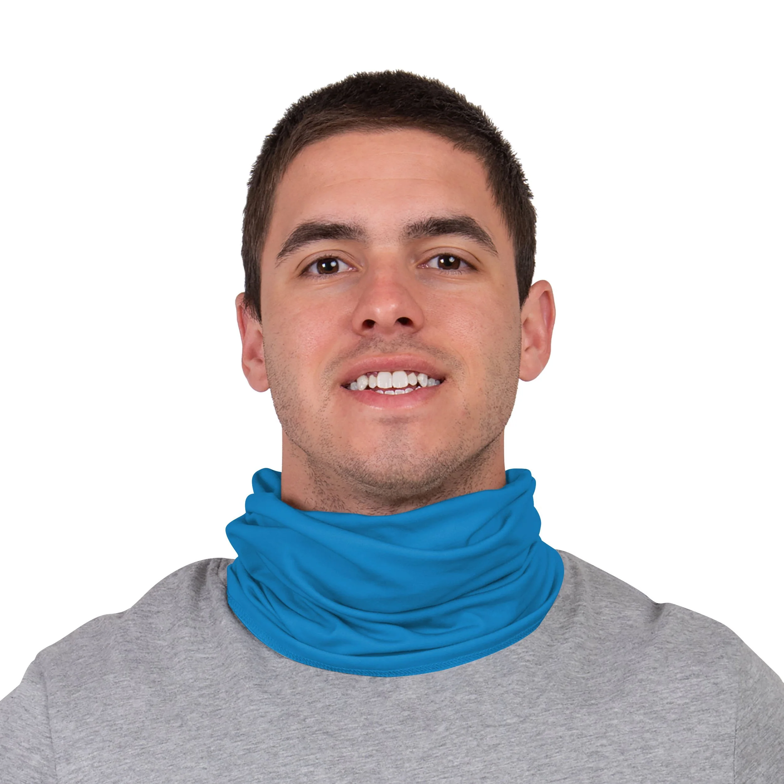 Carolina Panthers NFL Stitched 2 Pack Gaiter Scarf - Image 4