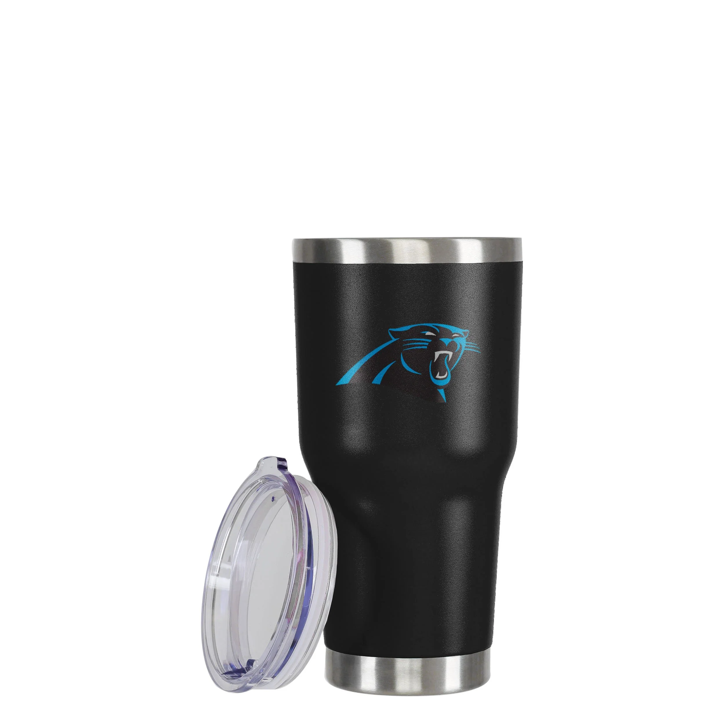 Carolina Panthers NFL Team Logo 30 oz Tumbler - Image 3