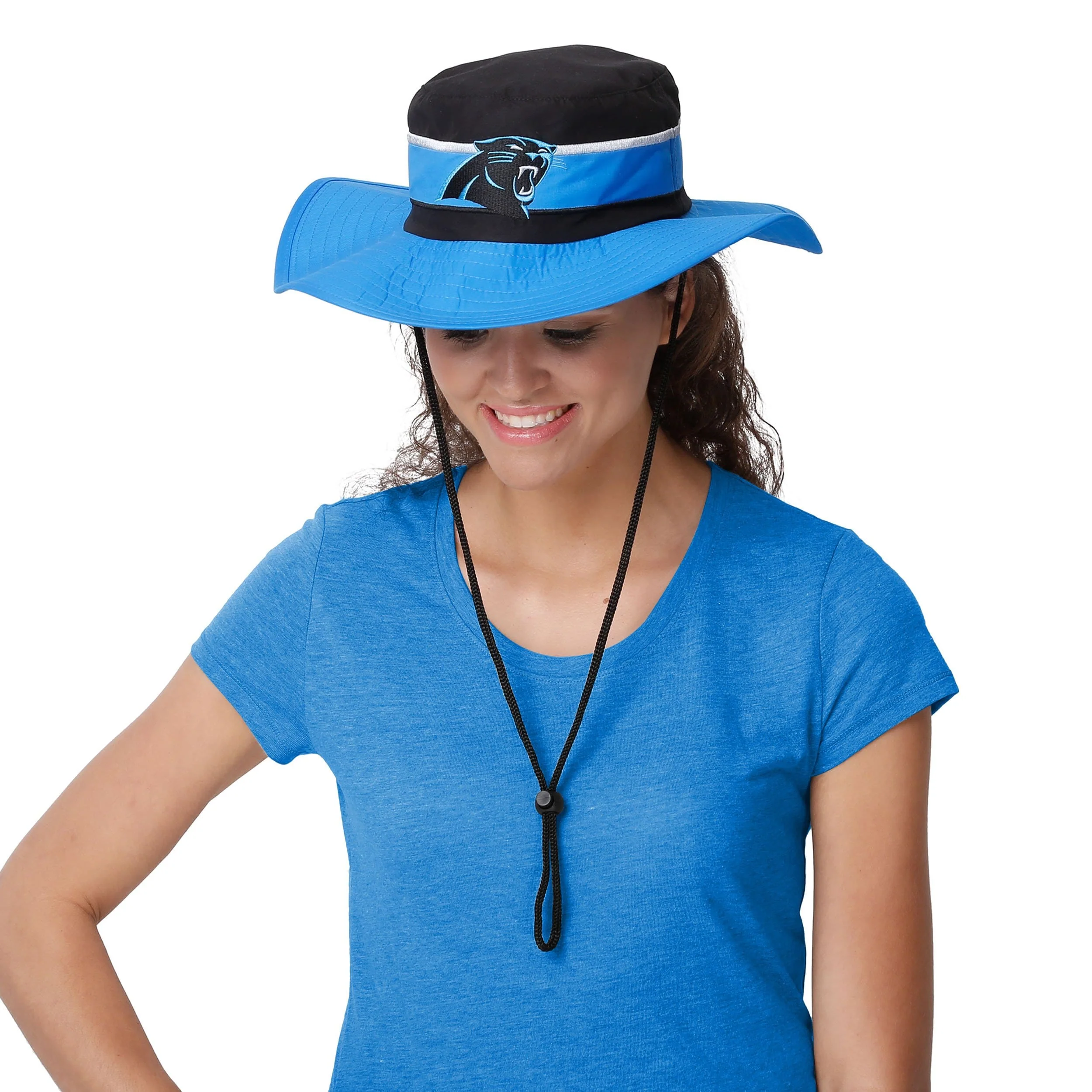 Carolina Panthers NFL Team Stripe Boonie Hat - Image 5