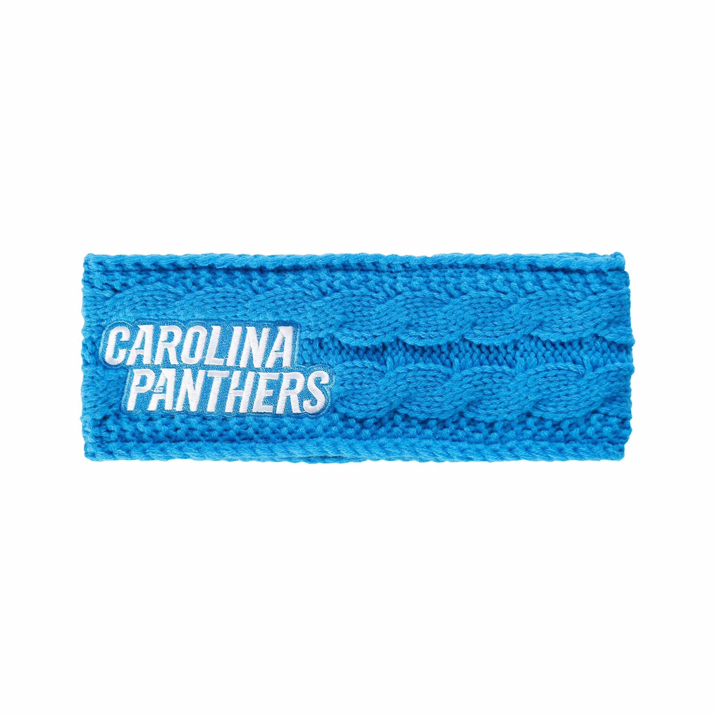 Carolina Panthers NFL Womens Knit Fit Headband - Image 2
