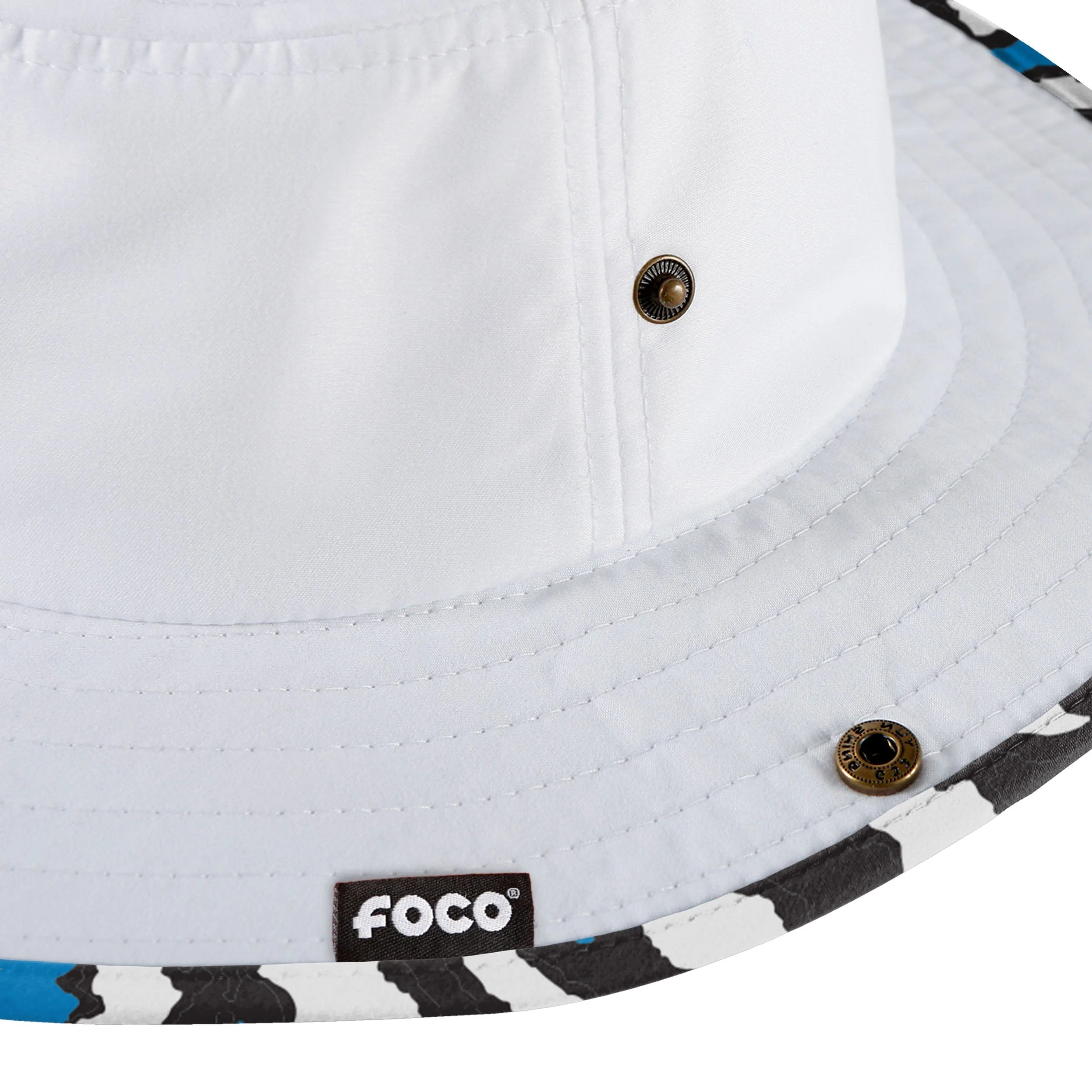 Carolina Panthers NFL Womens White Hybrid Boonie Hat - Image 3