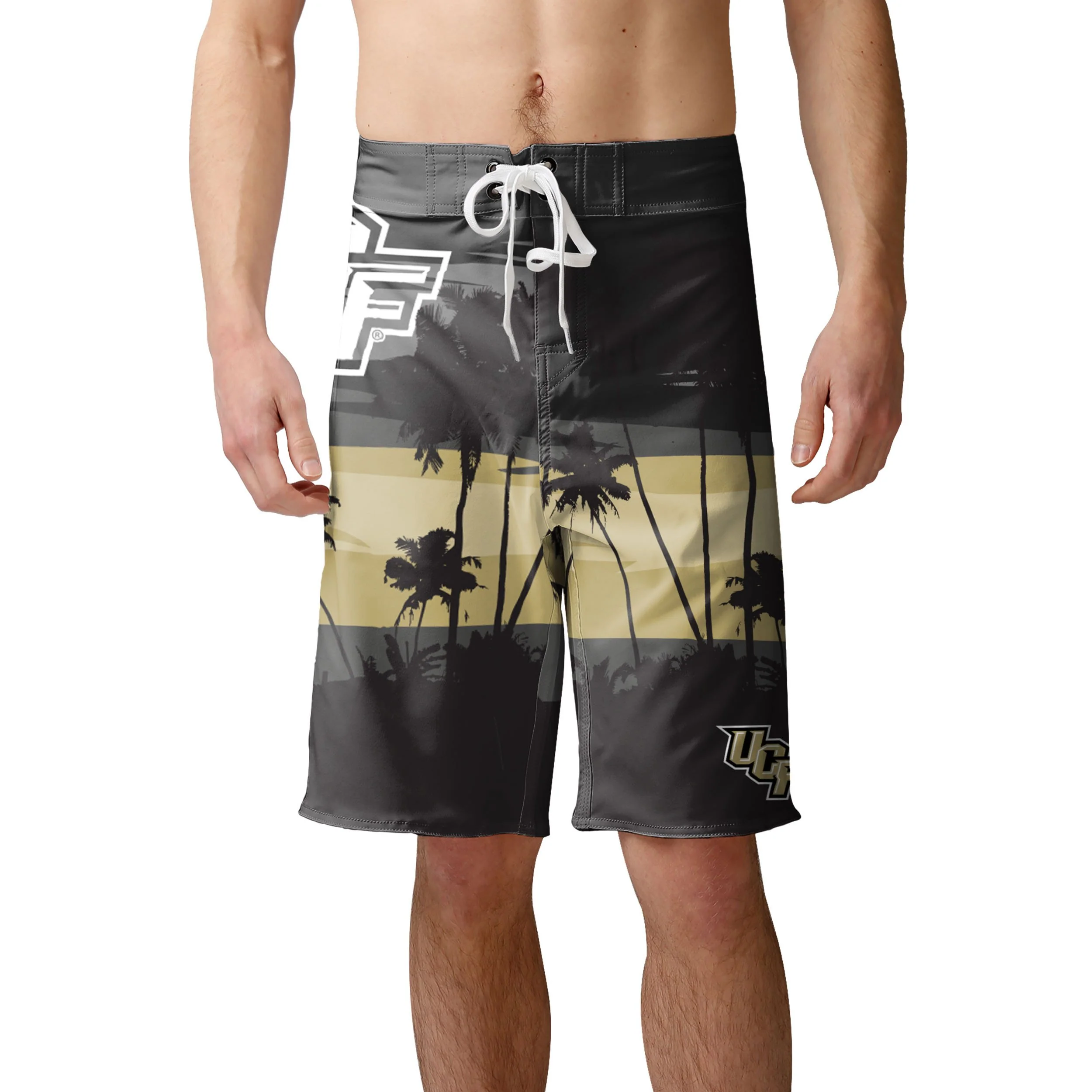 UCF Knights NCAA Mens Sunset Boardshorts - Image 2