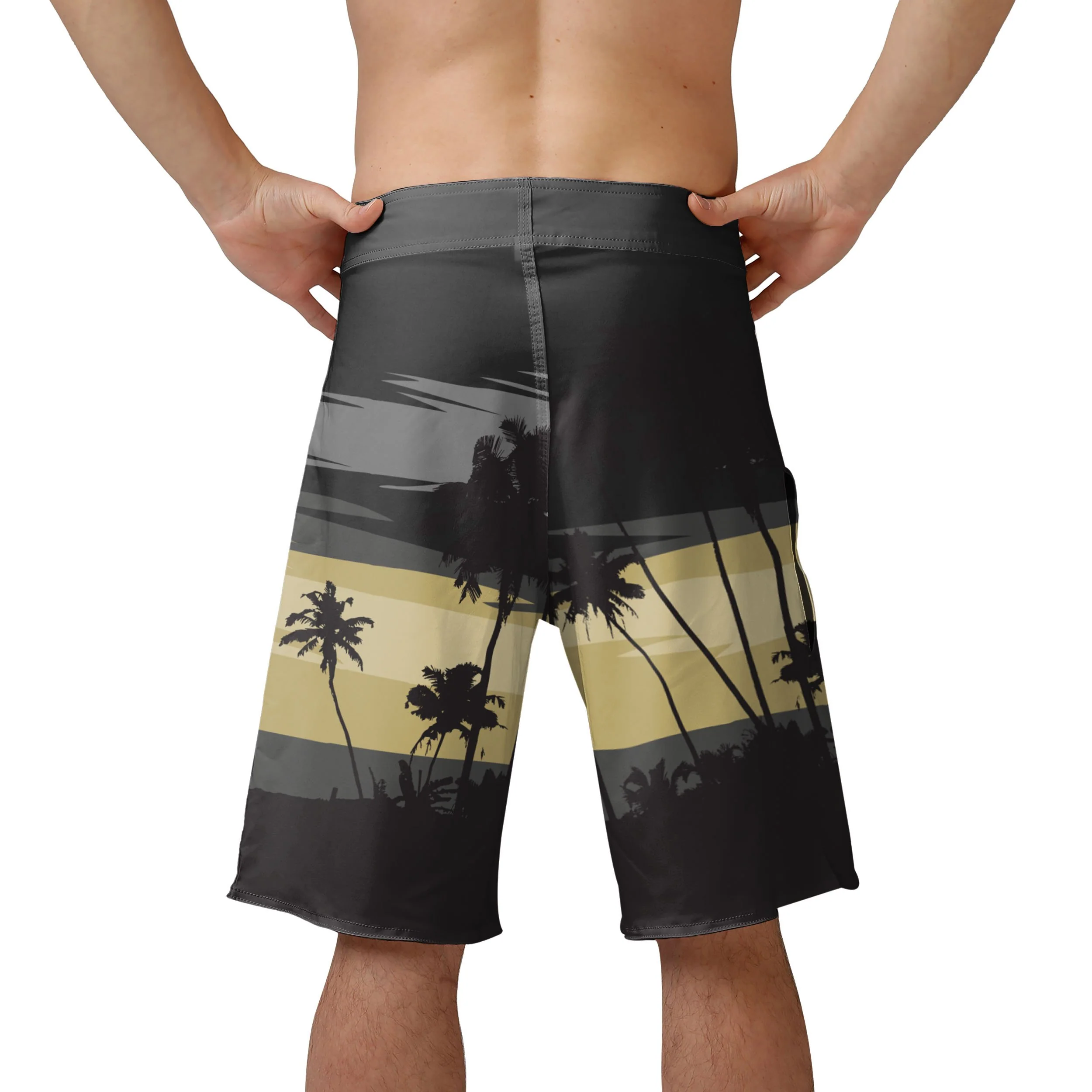 UCF Knights NCAA Mens Sunset Boardshorts - Image 3