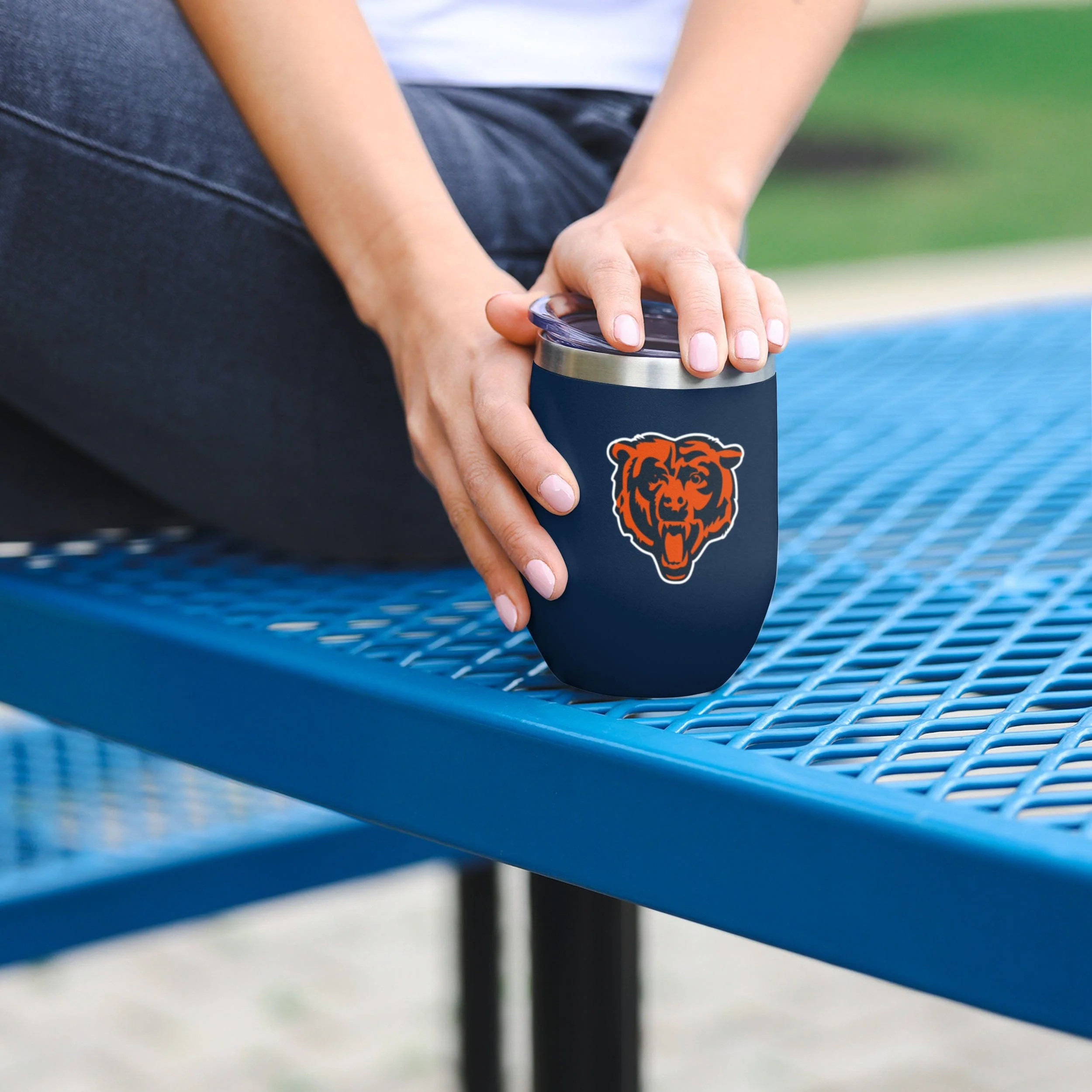 Chicago Bears NFL 12 oz Mini Tumbler - Image 4