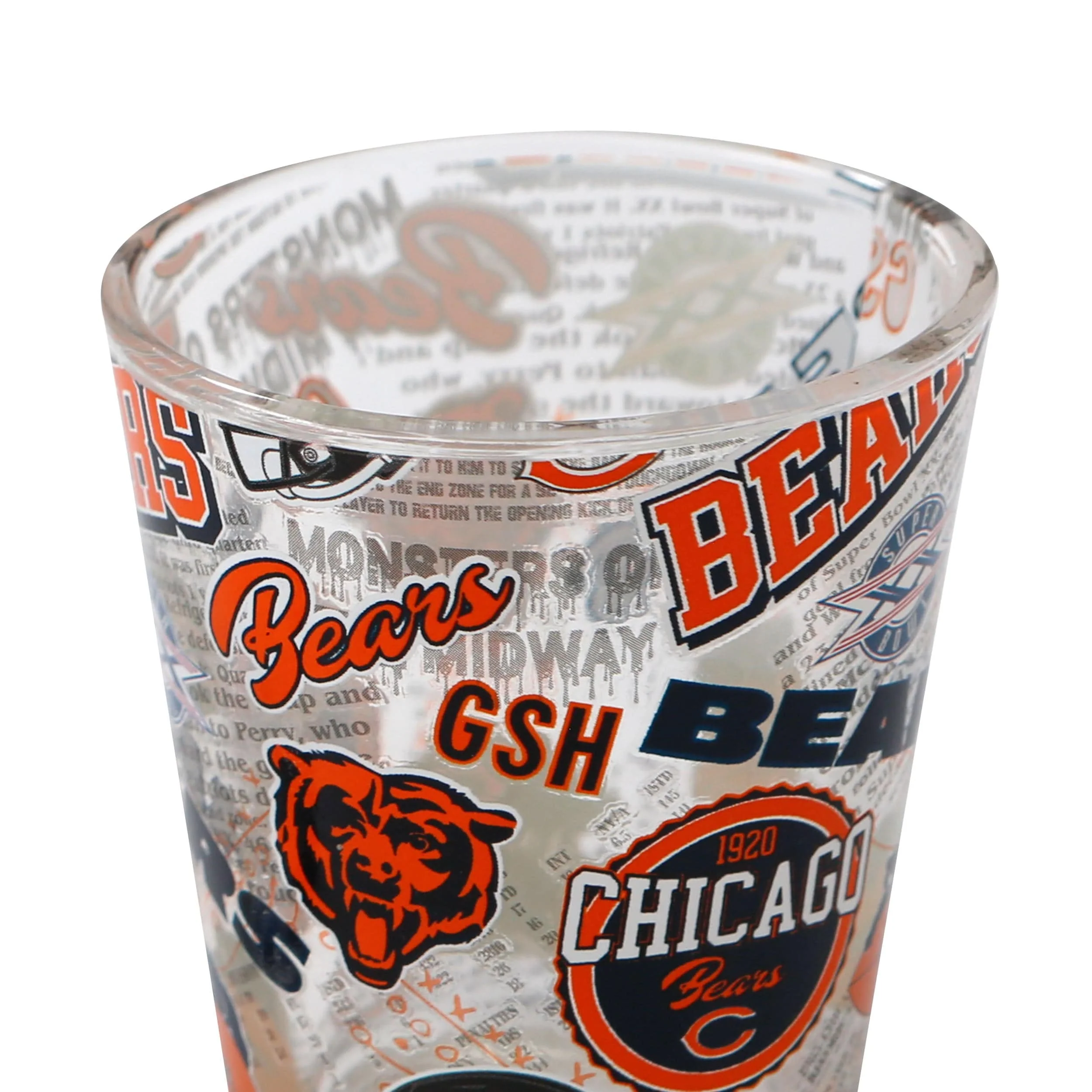 Chicago Bears NFL 3 Pack Shot Glass - Image 4