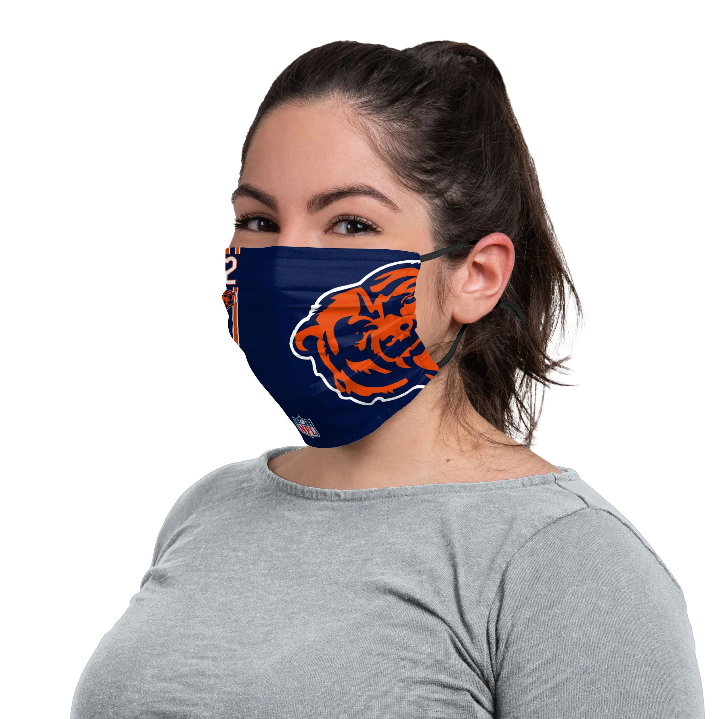 Chicago Bears NFL Allen Robinson On-Field Sideline Logo Face Cover - Image 3
