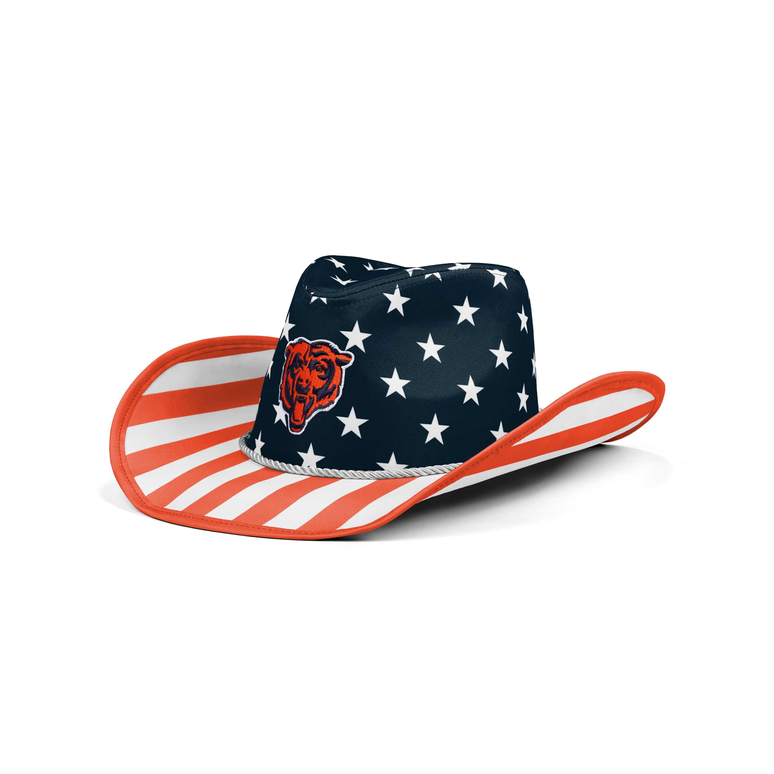 Chicago Bears NFL Americana Cowboy Hat (PREORDER - SHIPS MID JUNE)