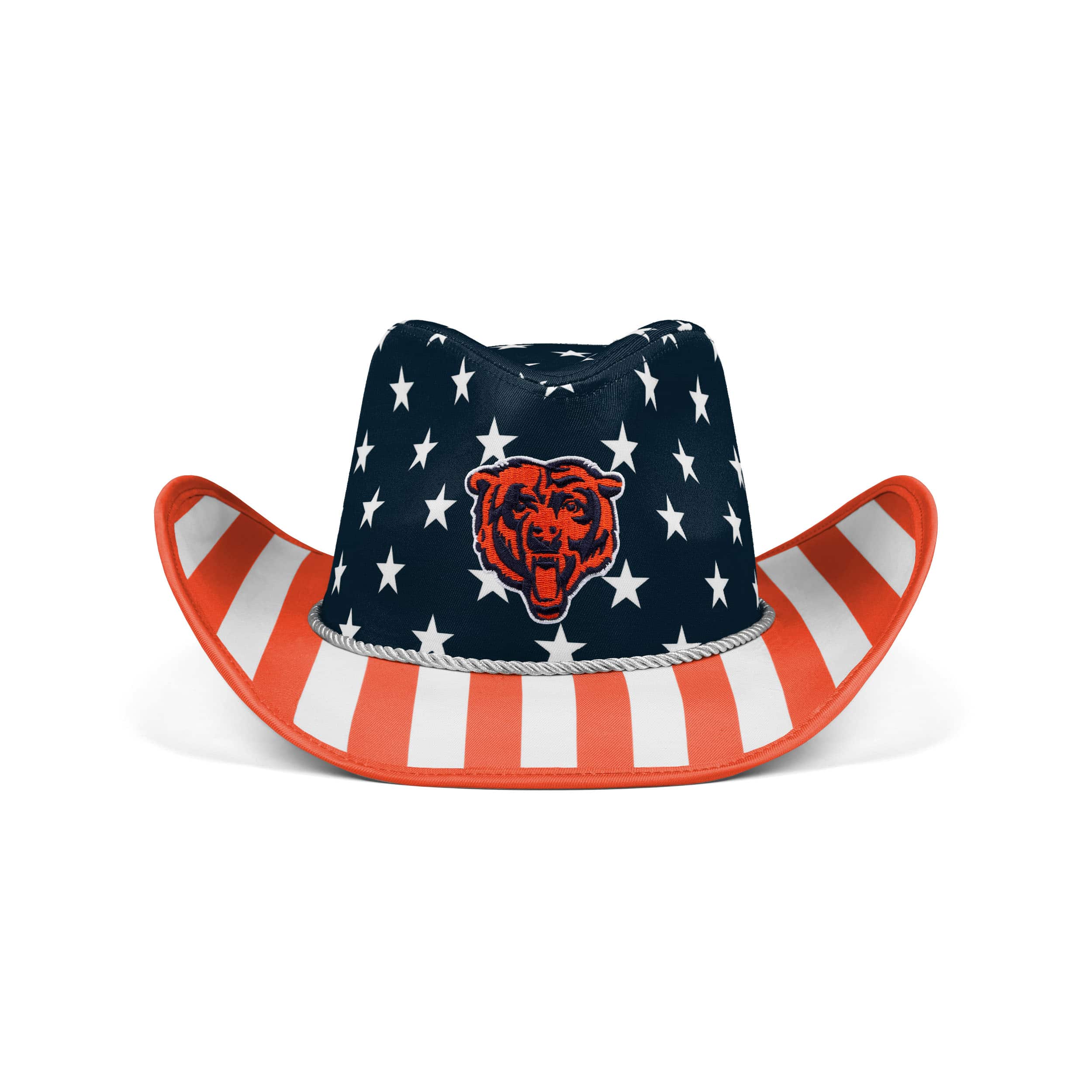 Chicago Bears NFL Americana Cowboy Hat (PREORDER - SHIPS MID JUNE) - Image 3
