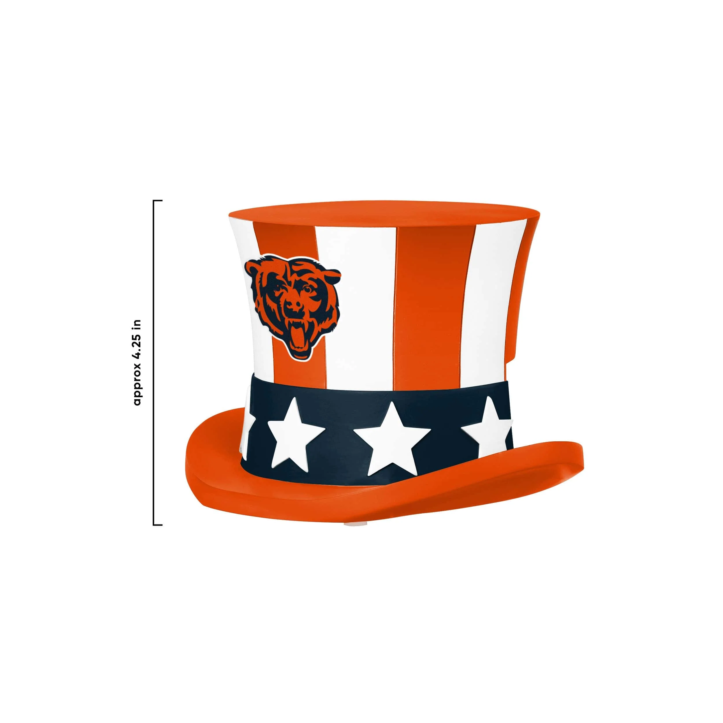 Chicago Bears NFL Americana Resin Coaster Set - Image 4