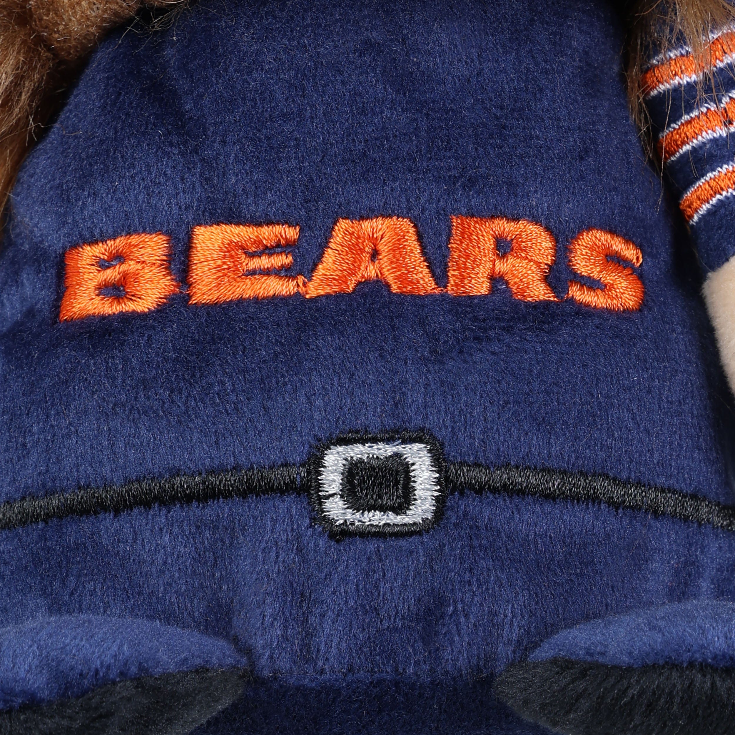 Chicago Bears NFL Bearded Stocking Cap Plush Gnome - Image 3