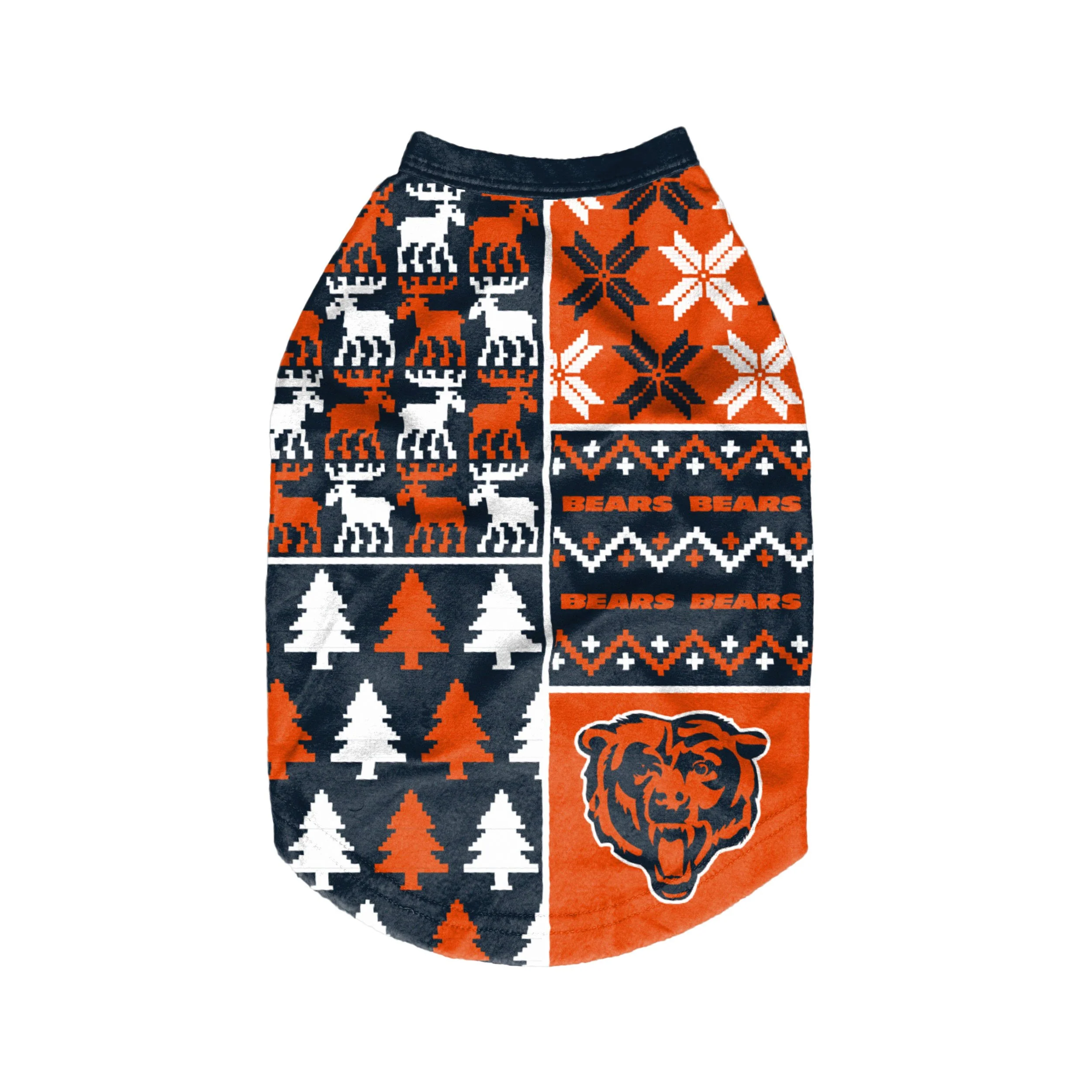 Chicago Bears NFL Busy Block Dog Sweater - Image 2