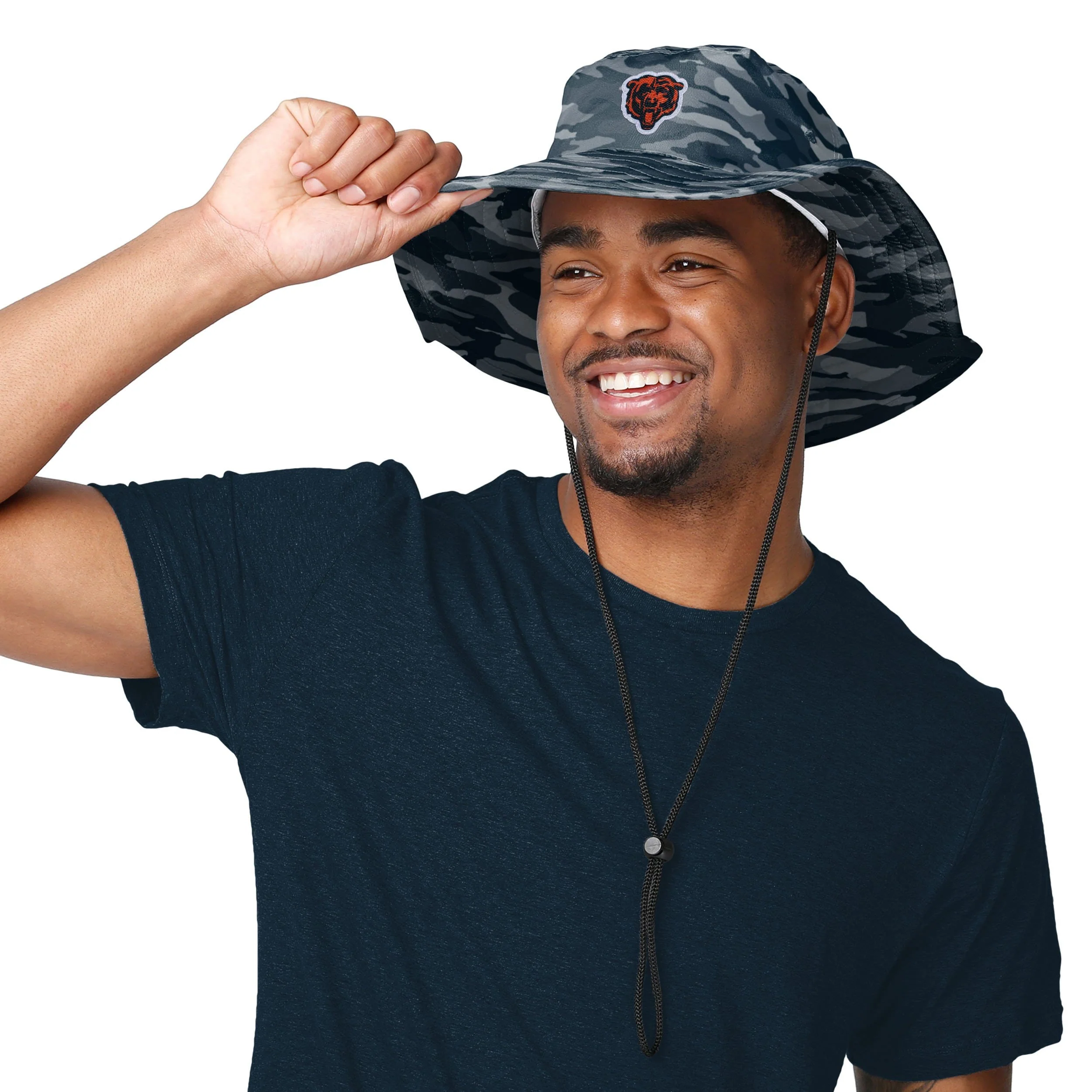 Chicago Bears NFL Camo Boonie Hat - Image 2
