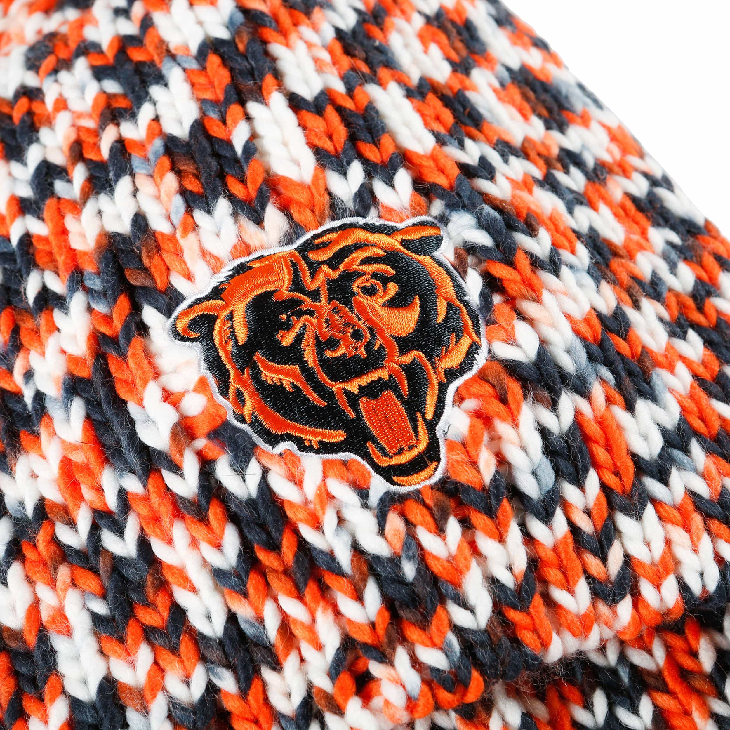 Chicago Bears NFL Colorblend Knit Pom Beanie - Image 3