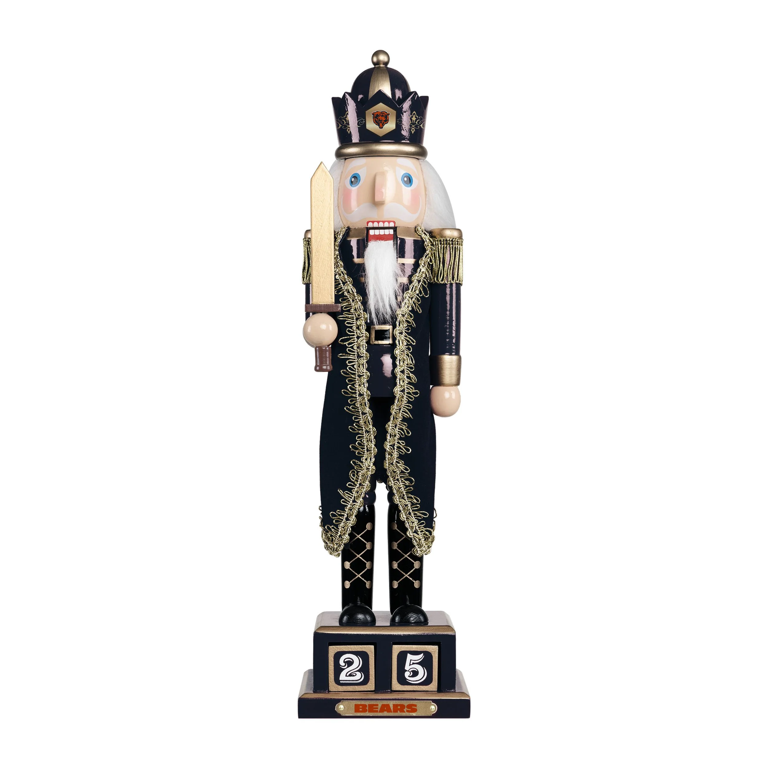 Chicago Bears NFL Countdown Nutcracker