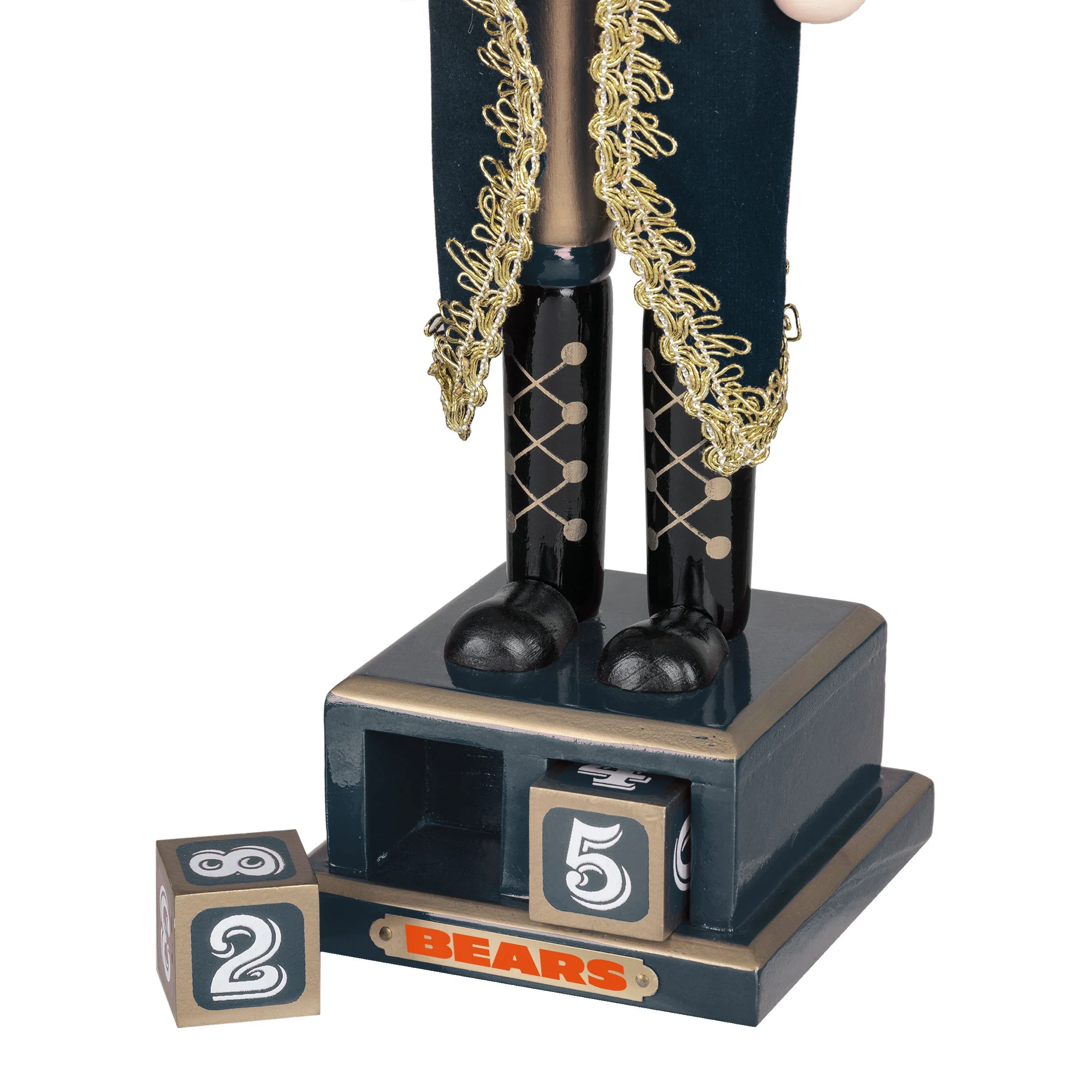 Chicago Bears NFL Countdown Nutcracker - Image 4