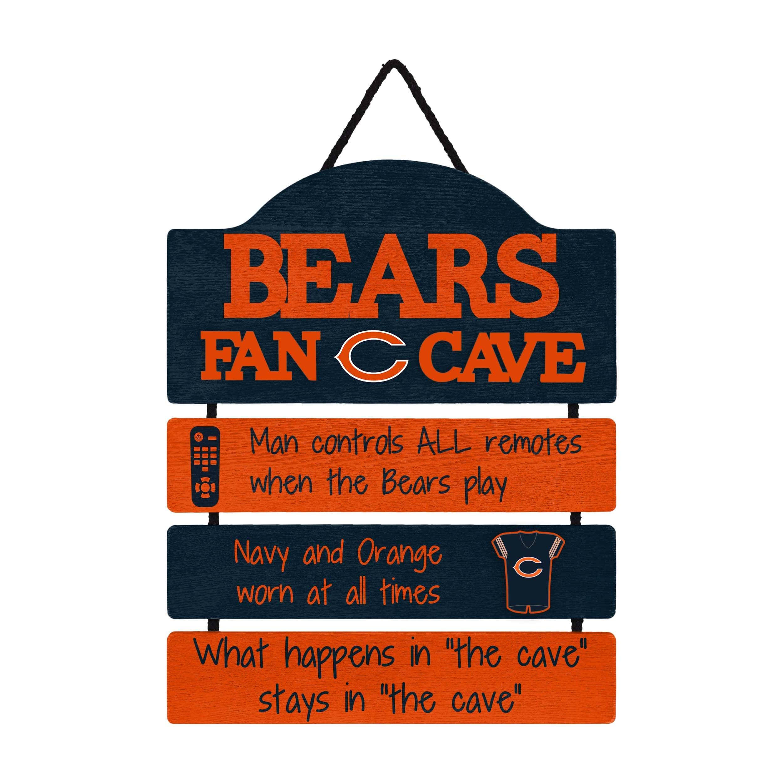 Chicago Bears NFL Fancave Sign
