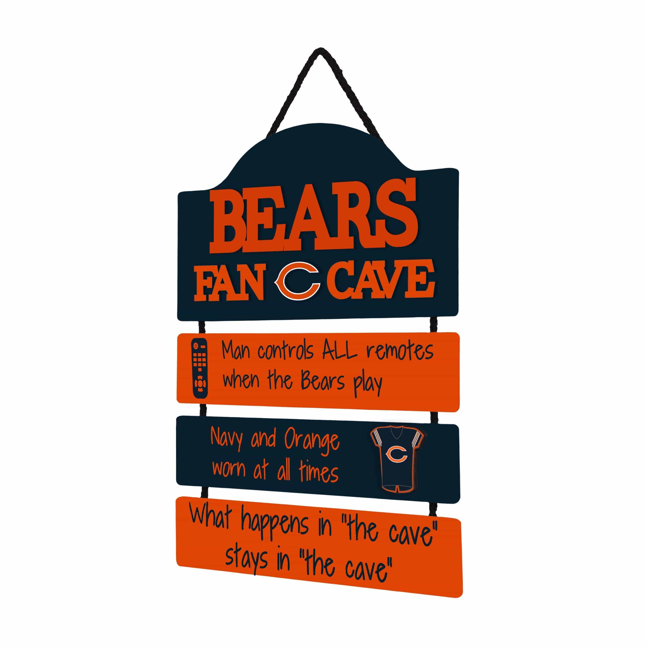 Chicago Bears NFL Fancave Sign - Image 2