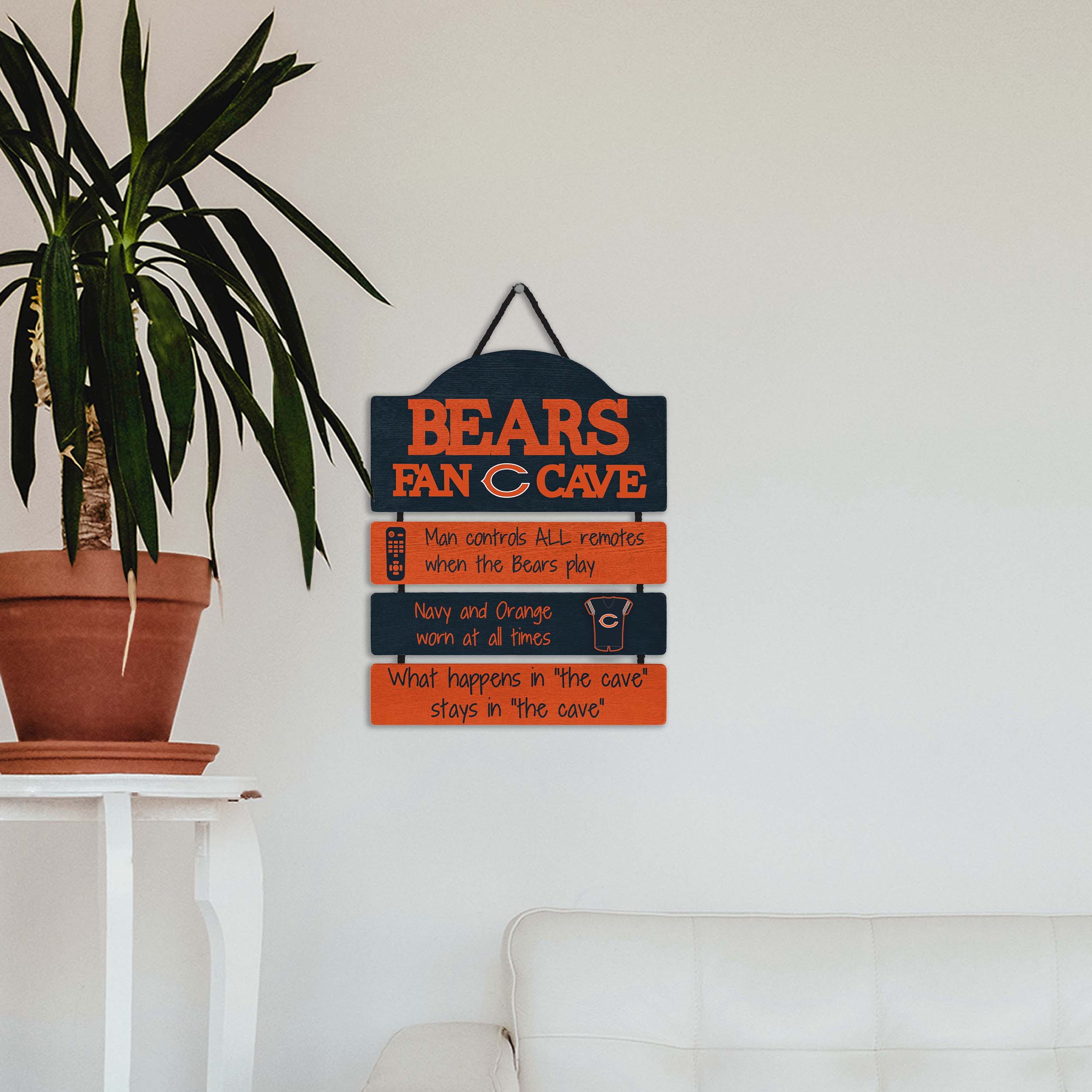 Chicago Bears NFL Fancave Sign - Image 4