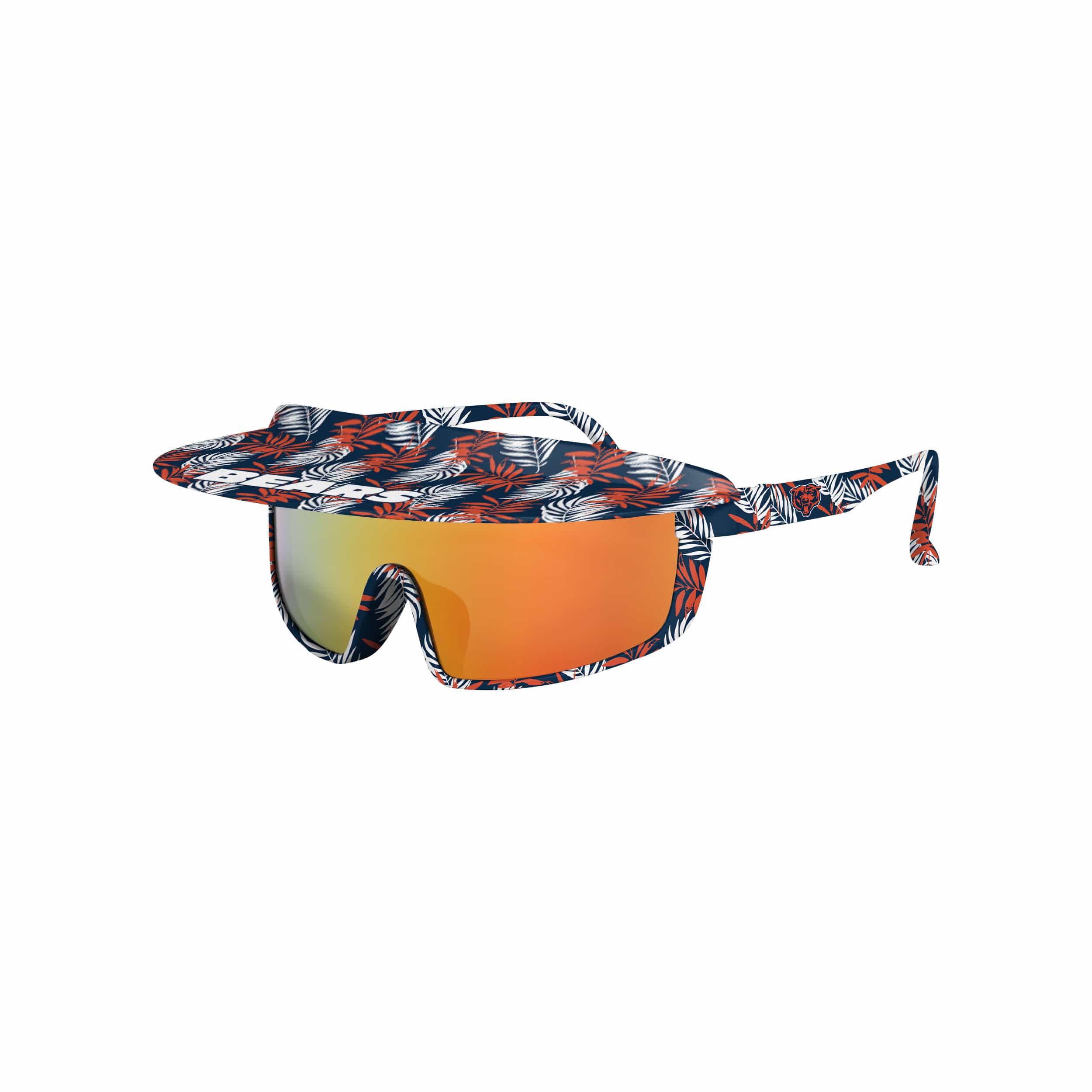 Chicago Bears NFL Floral Visor Sunglasses