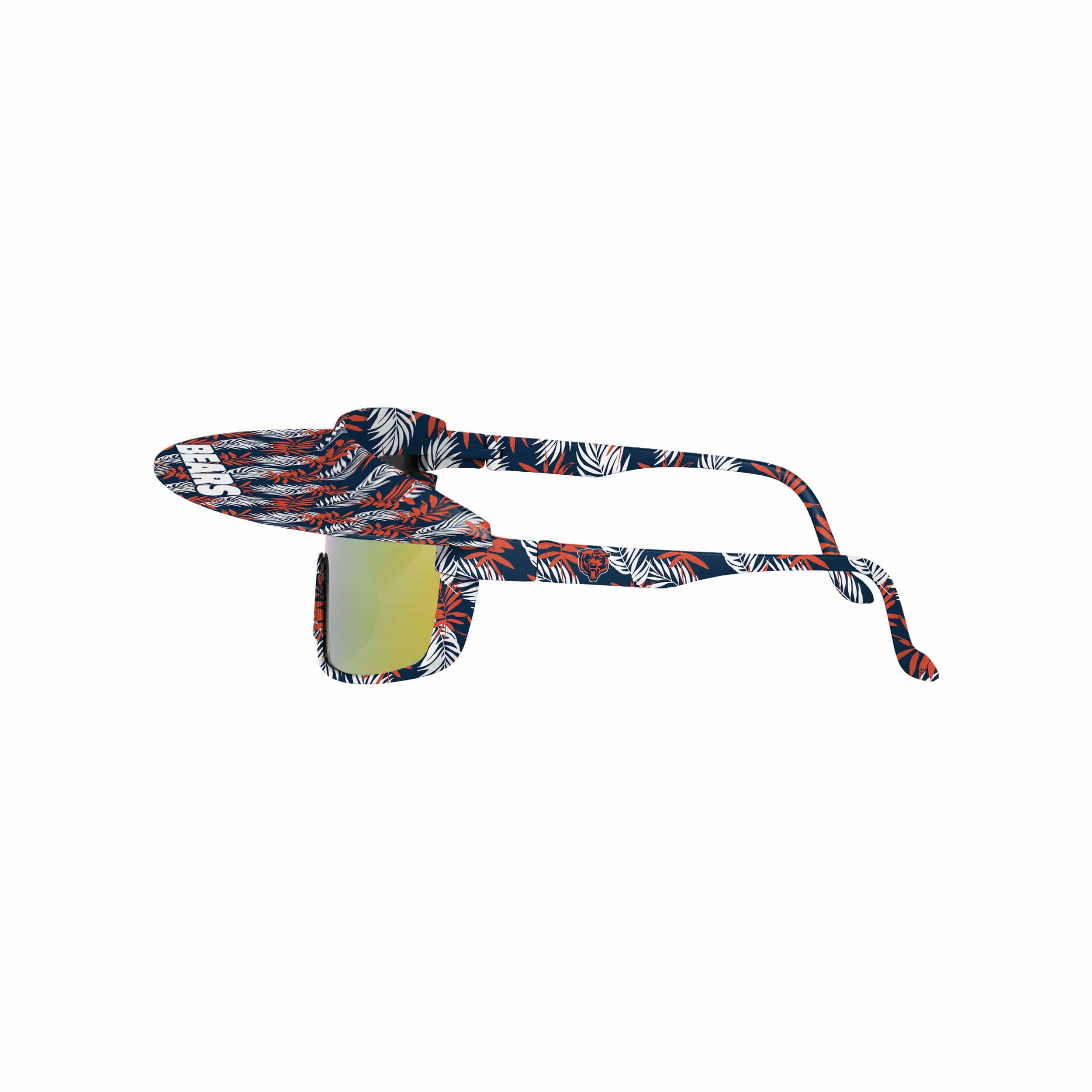 Chicago Bears NFL Floral Visor Sunglasses - Image 3