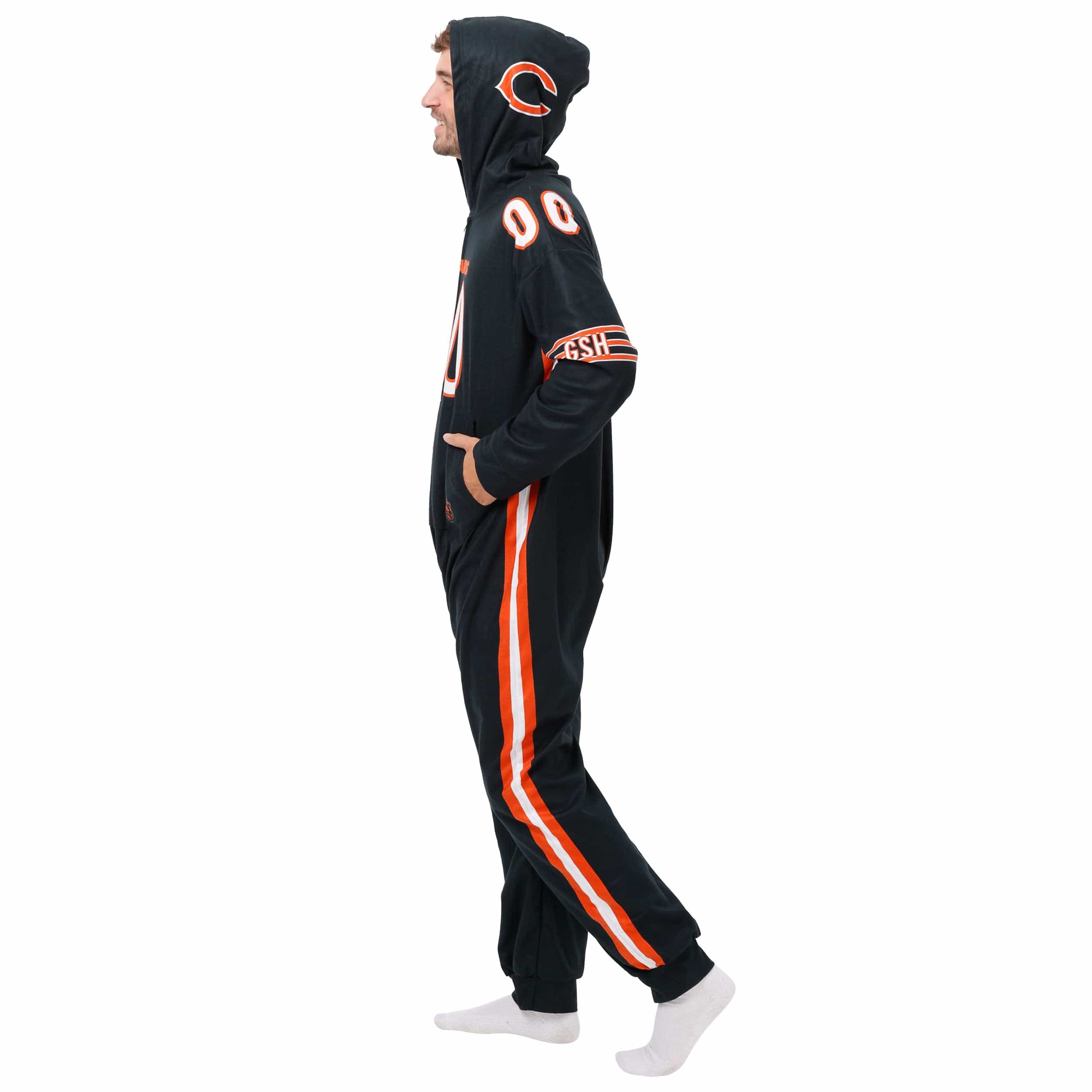 Chicago Bears NFL Gameday Ready One Piece Pajamas - Image 3