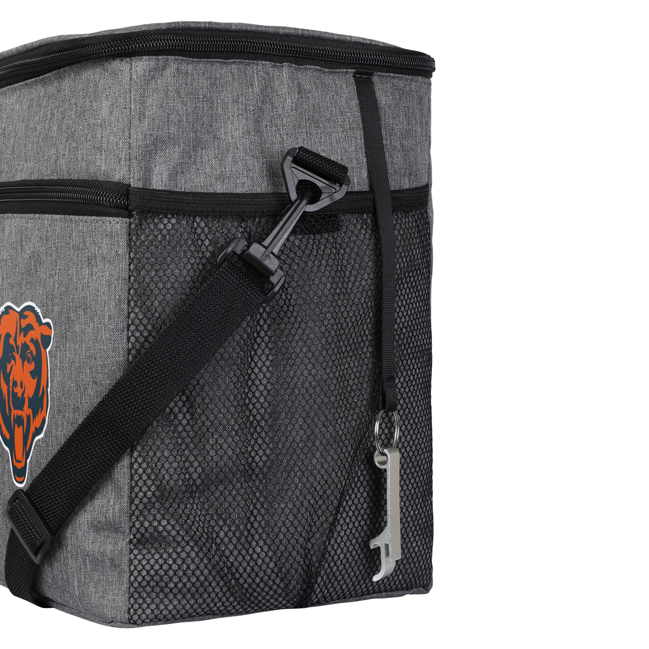 Chicago Bears NFL Heather Grey Tailgate 24 Pack Cooler - Image 4