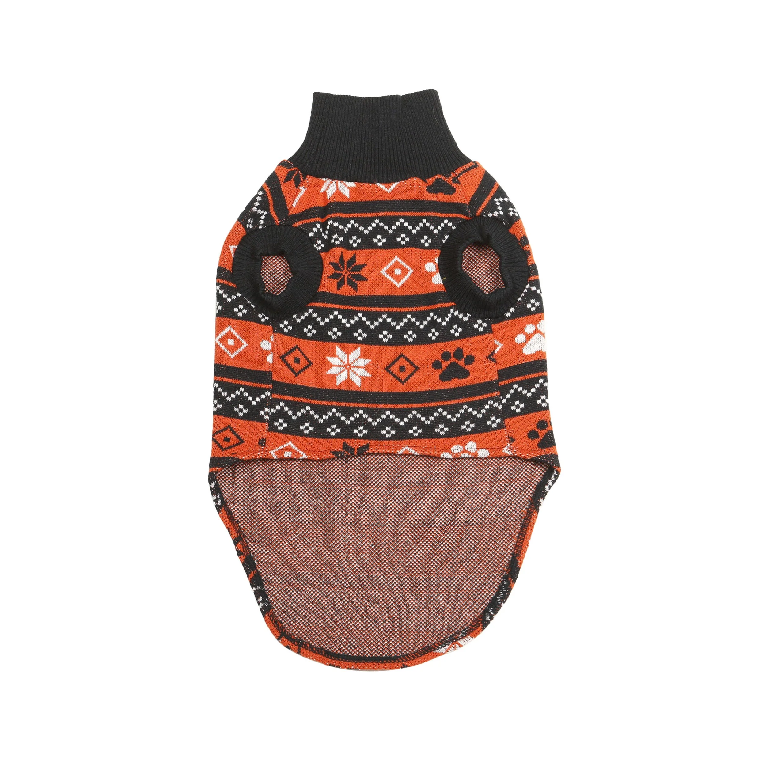 Chicago Bears NFL Knitted Holiday Dog Sweater - Image 3