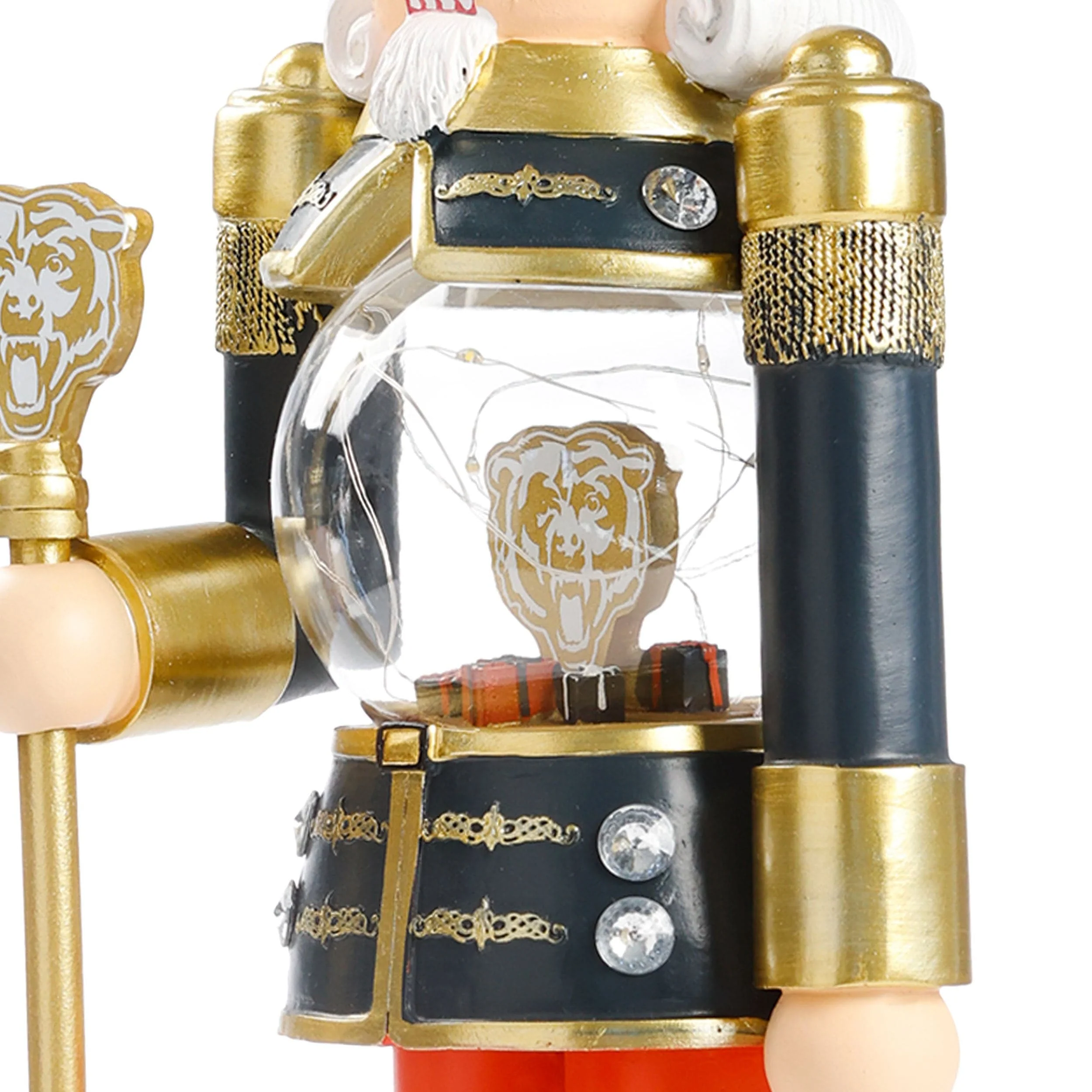 Chicago Bears NFL Light Up Nutcracker - Image 5