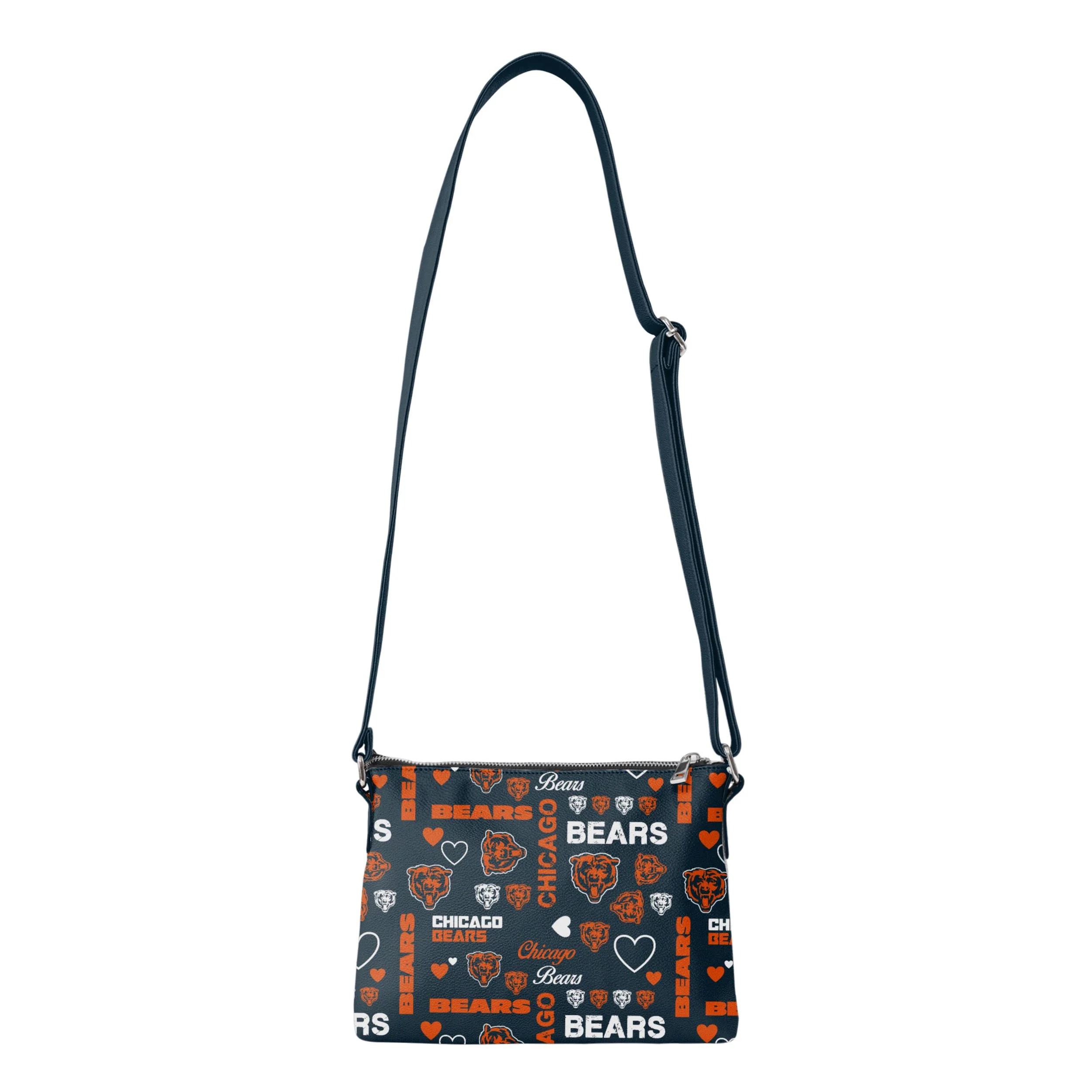 Chicago Bears NFL Logo Love Crossbody Purse - Image 5