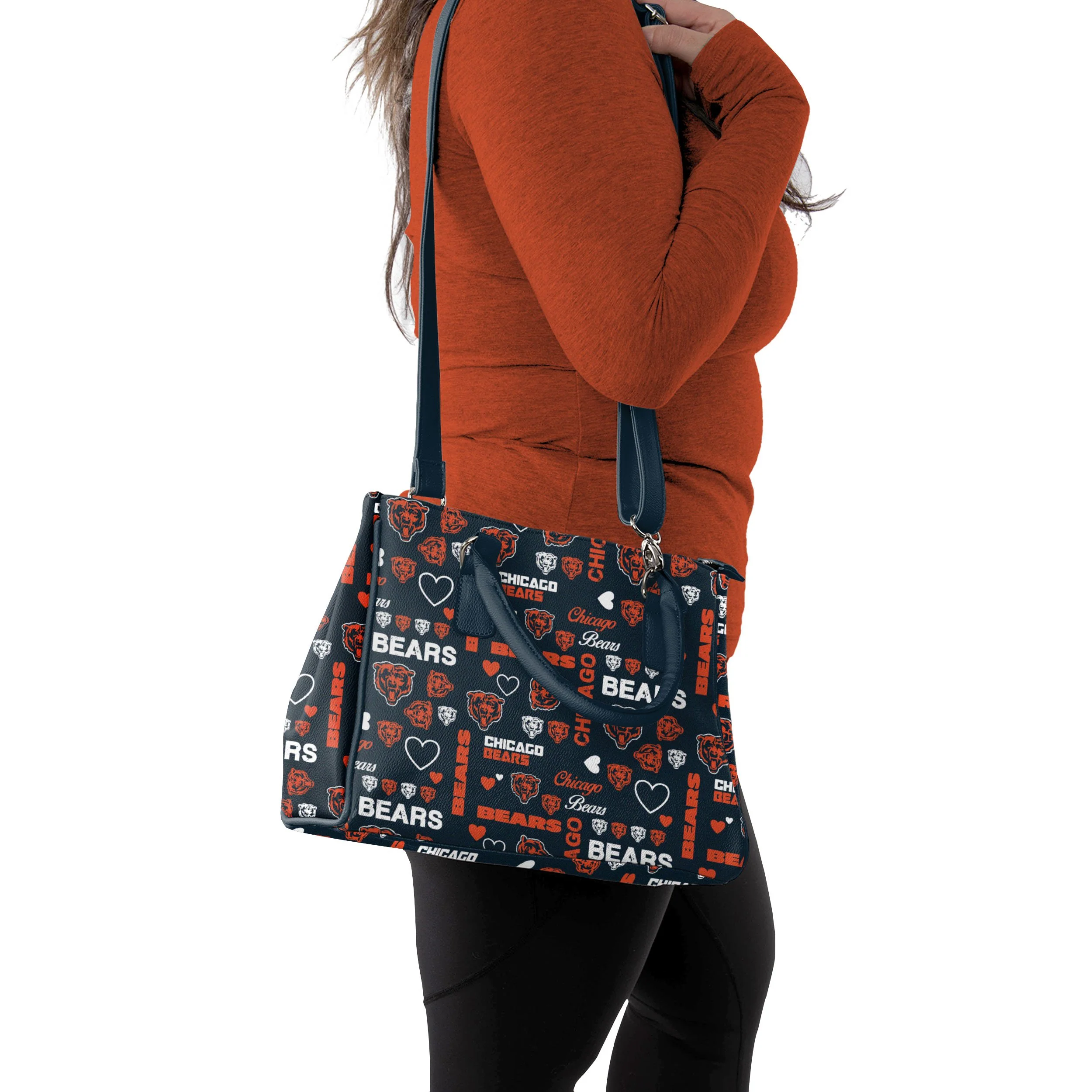 Chicago Bears NFL Logo Love Purse - Image 2