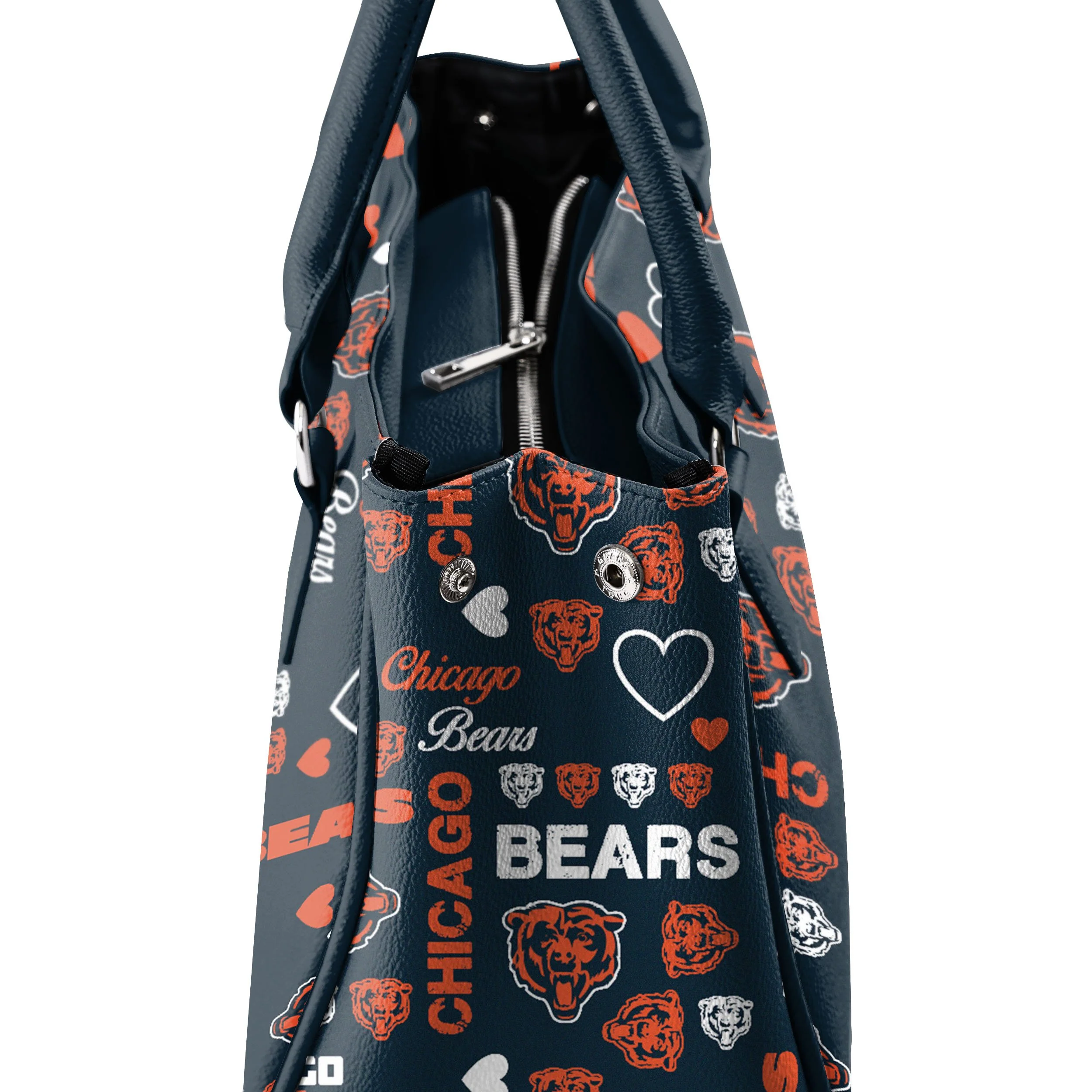 Chicago Bears NFL Logo Love Purse - Image 4