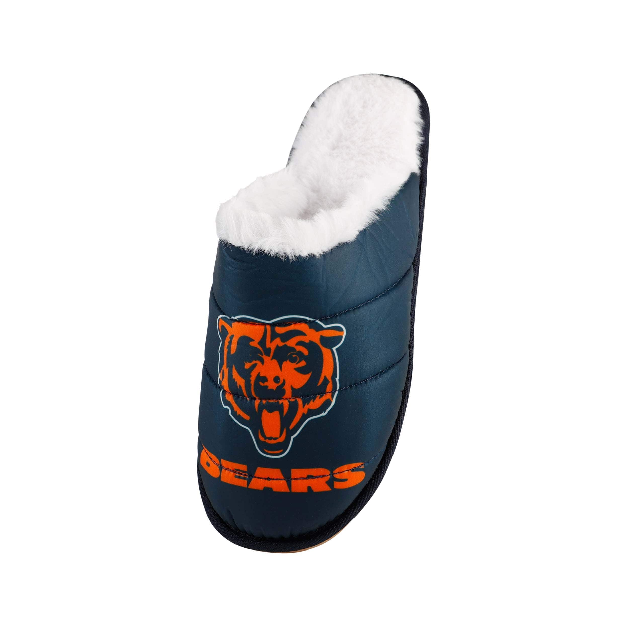 Chicago Bears NFL Mens Big Logo Mule Slipper - Image 2