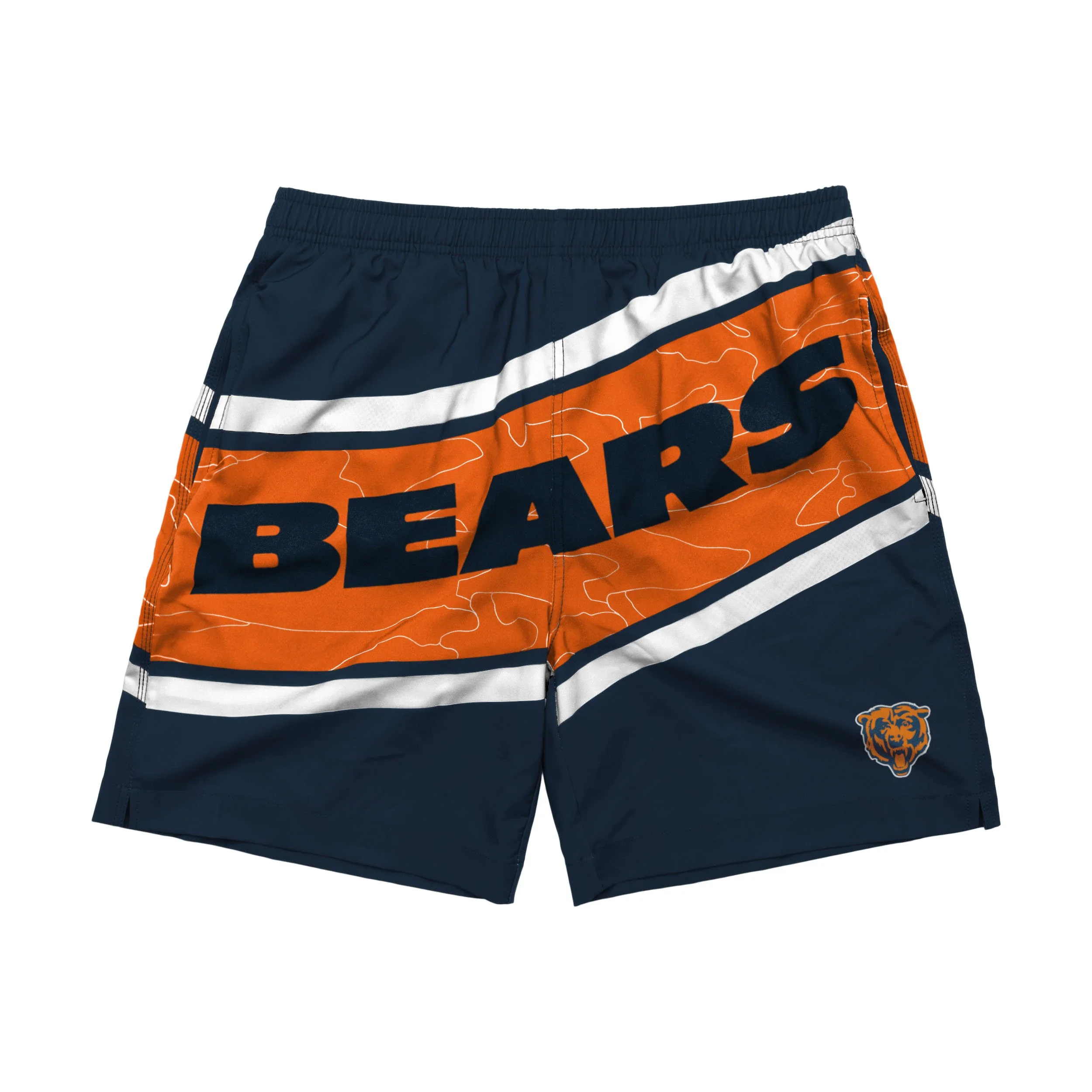 Chicago Bears NFL Mens Big Wordmark Swimming Trunks - Image 4
