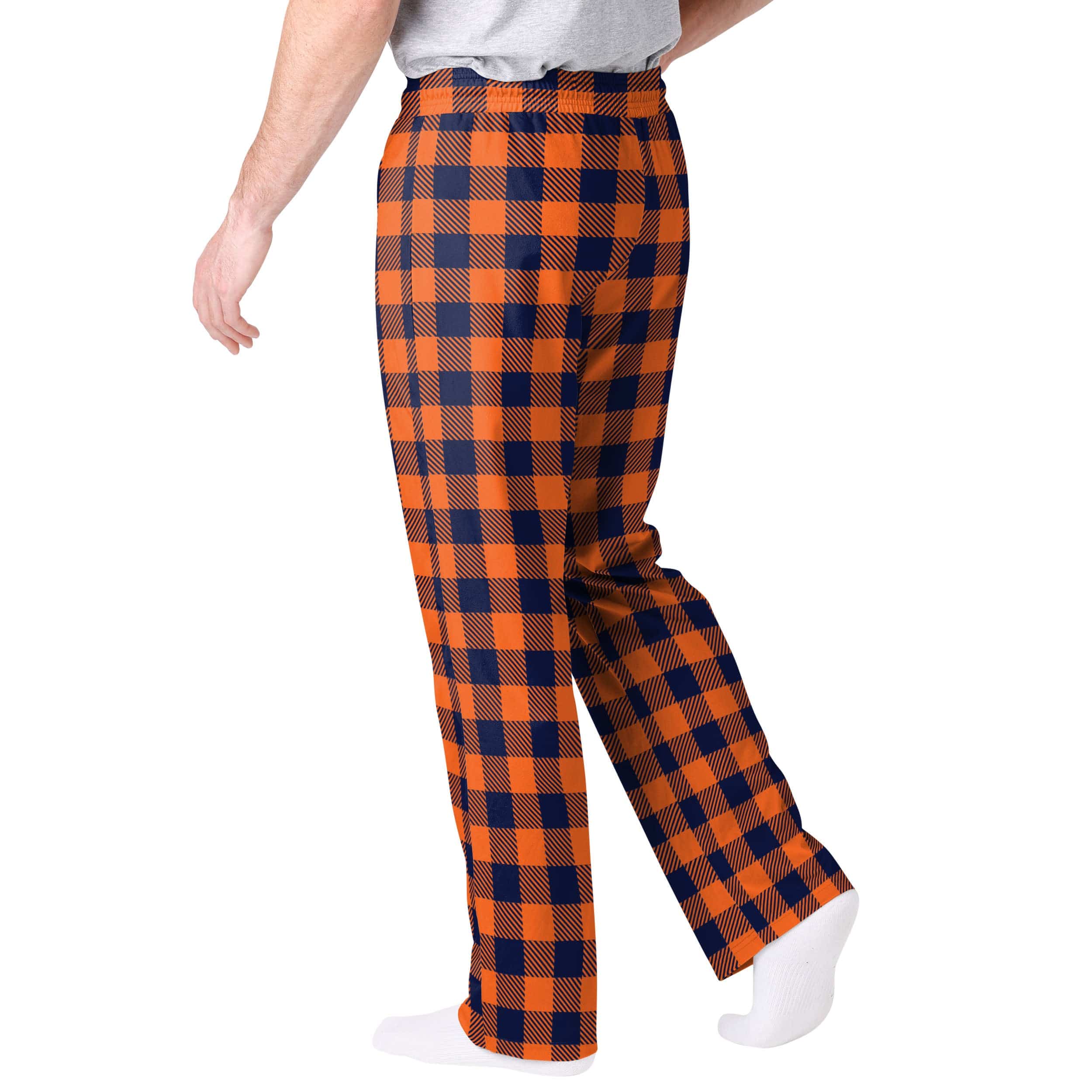 Chicago Bears NFL Mens Buffalo Check Lounge Pants - Image 2