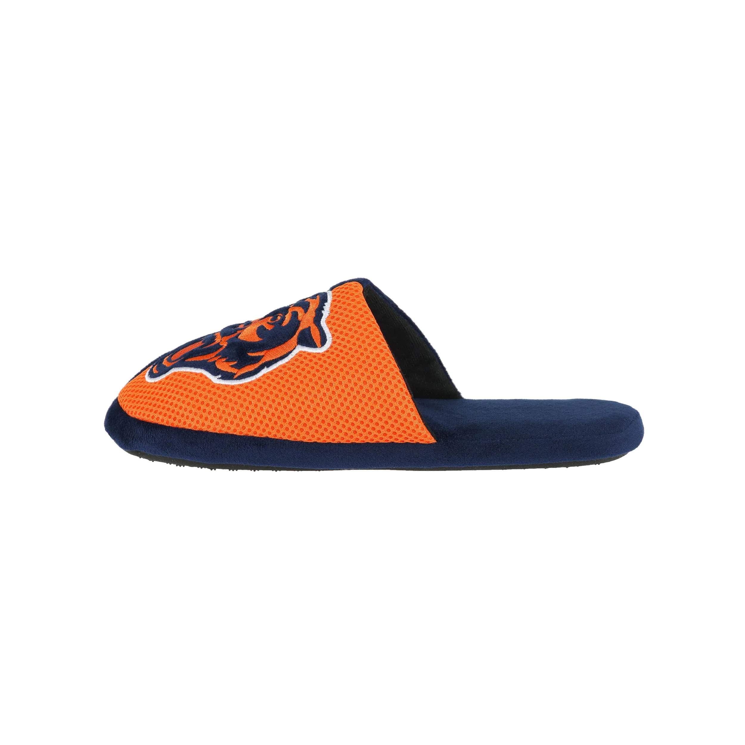 Chicago Bears NFL Mens Logo Staycation Slippers - Image 2