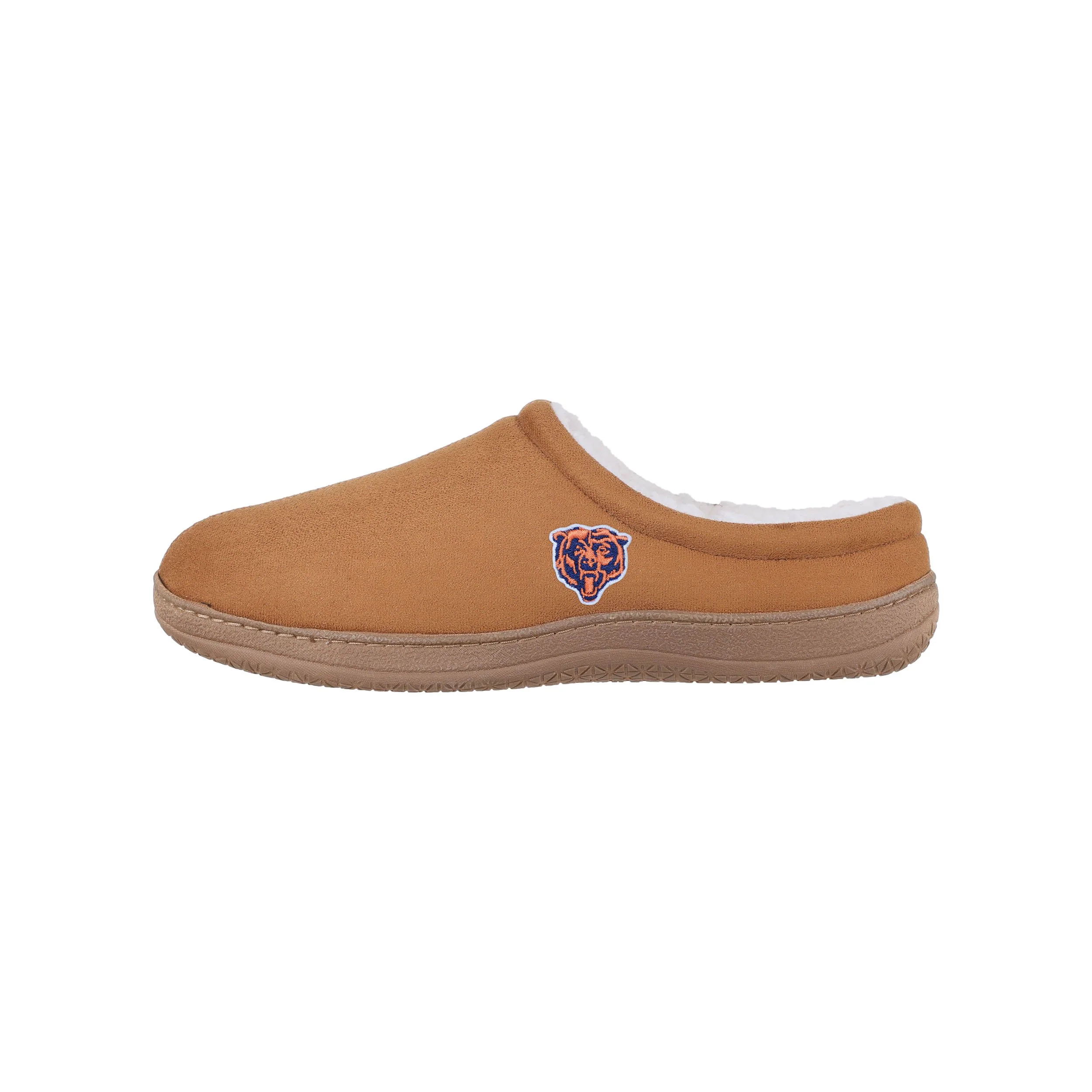 Chicago Bears NFL Mens Low Top Suede Slippers - Image 2