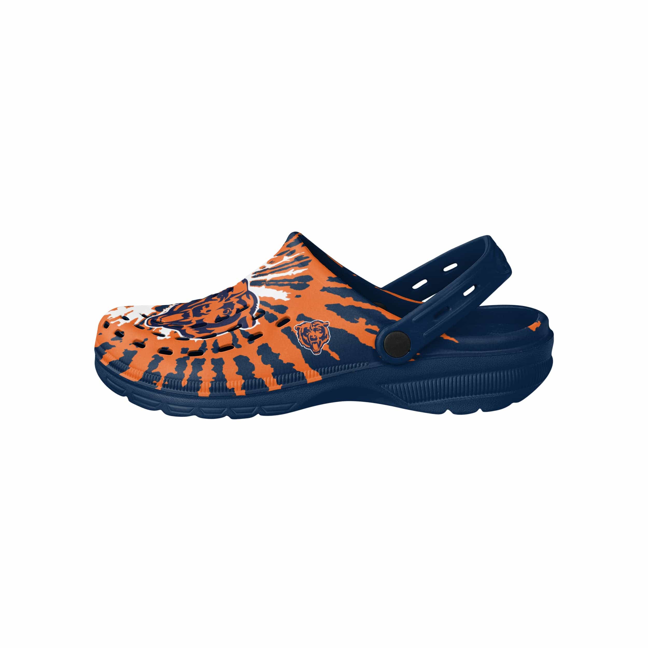 Chicago Bears NFL Mens Tie-Dye Clog With Strap - Image 2