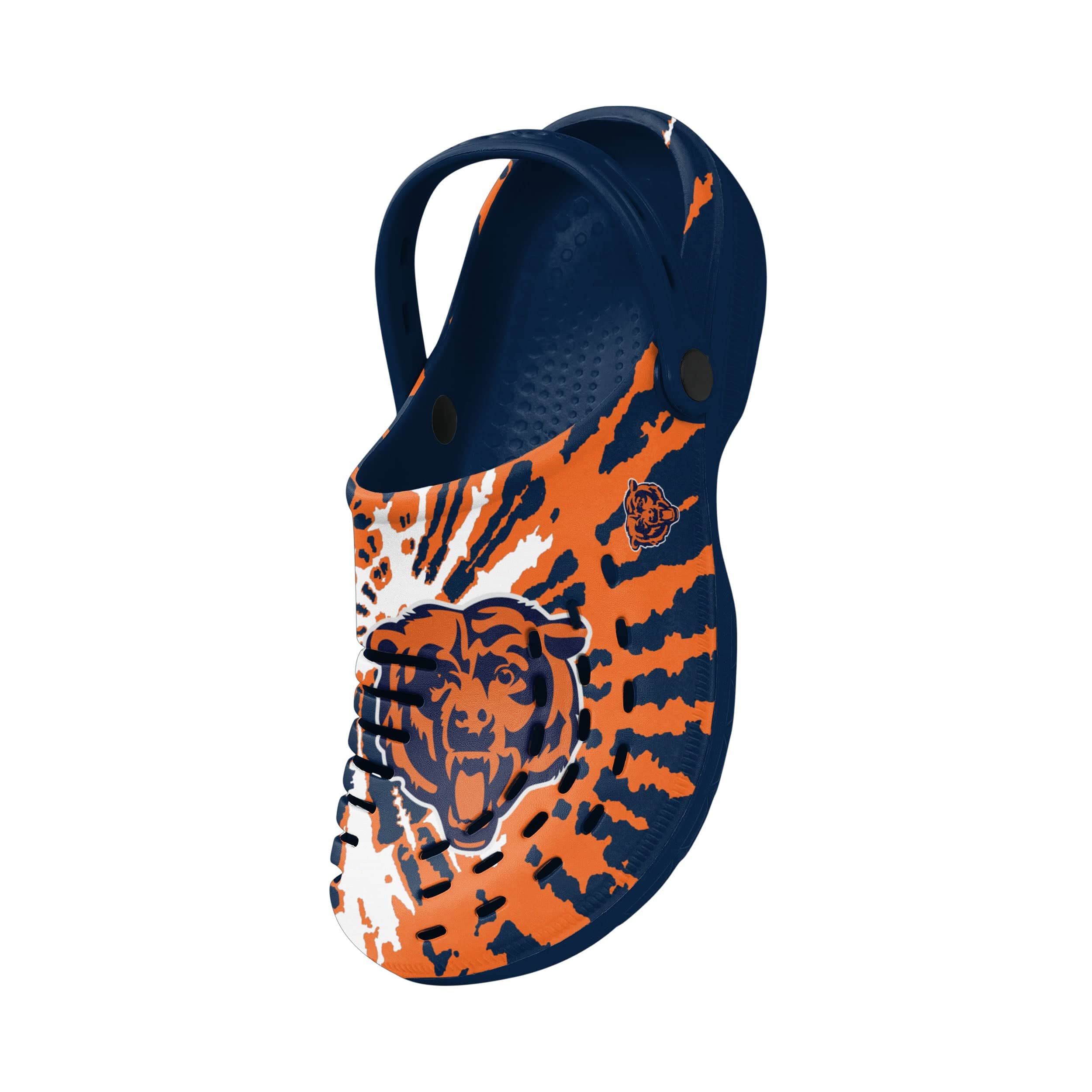 Chicago Bears NFL Mens Tie-Dye Clog With Strap - Image 3