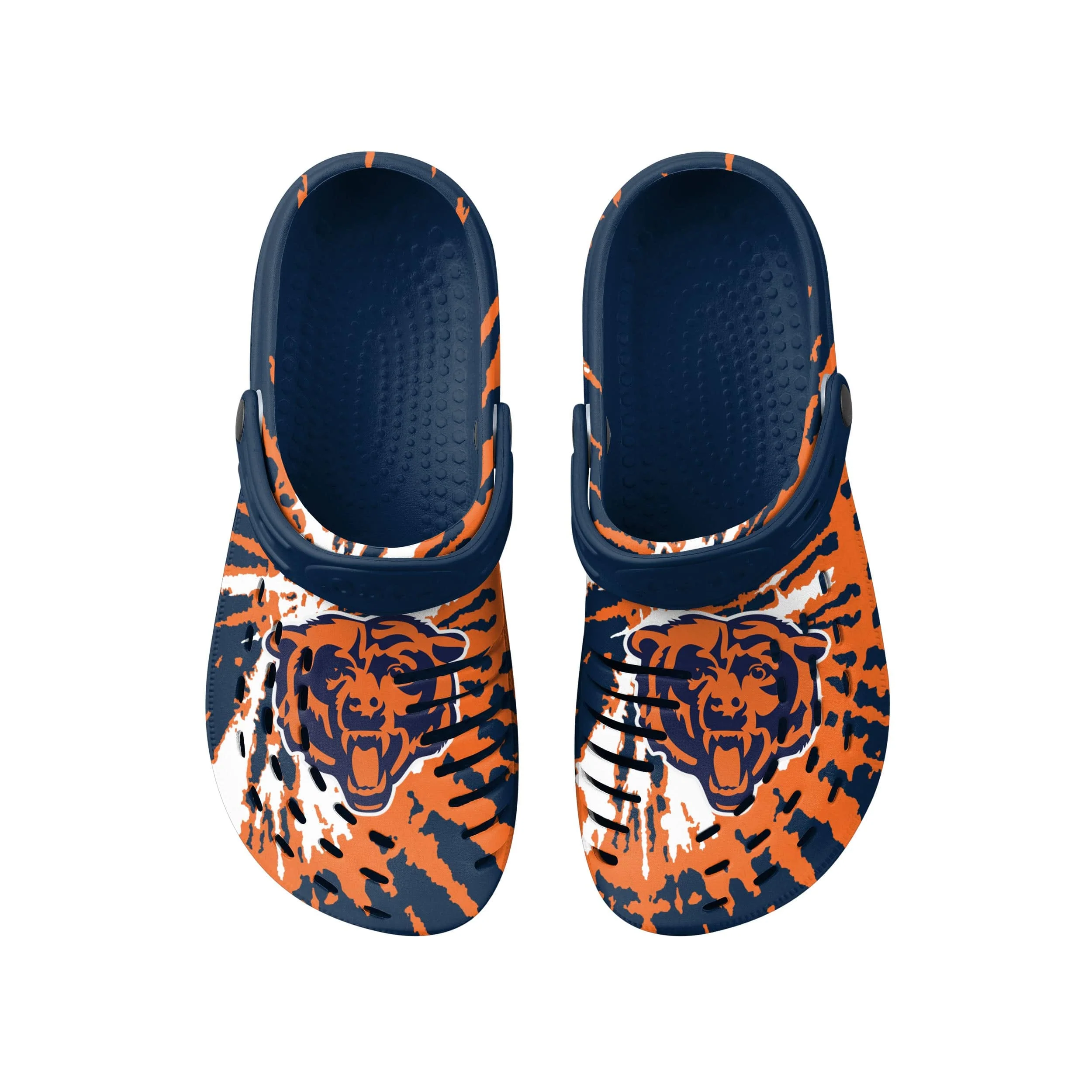 Chicago Bears NFL Mens Tie-Dye Clog With Strap - Image 4