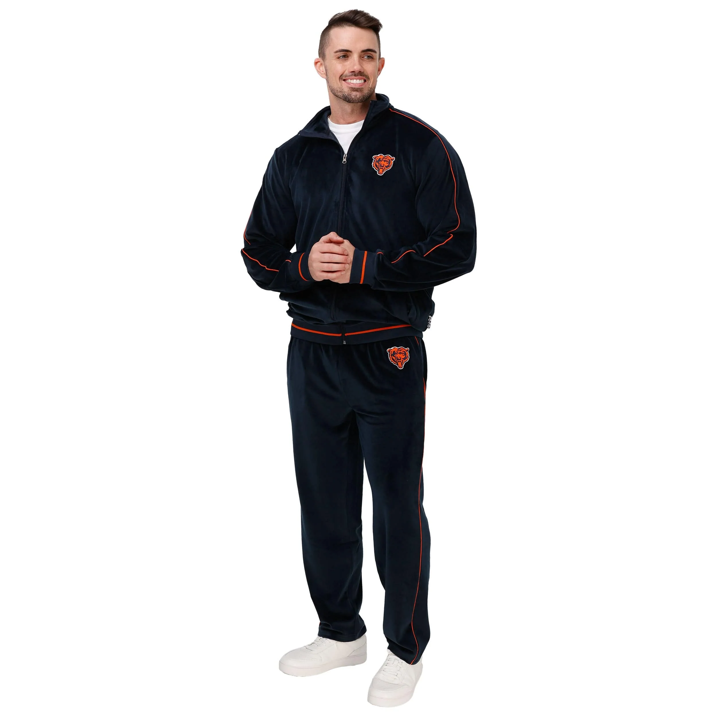 Chicago Bears NFL Mens Velour Pants - Image 5