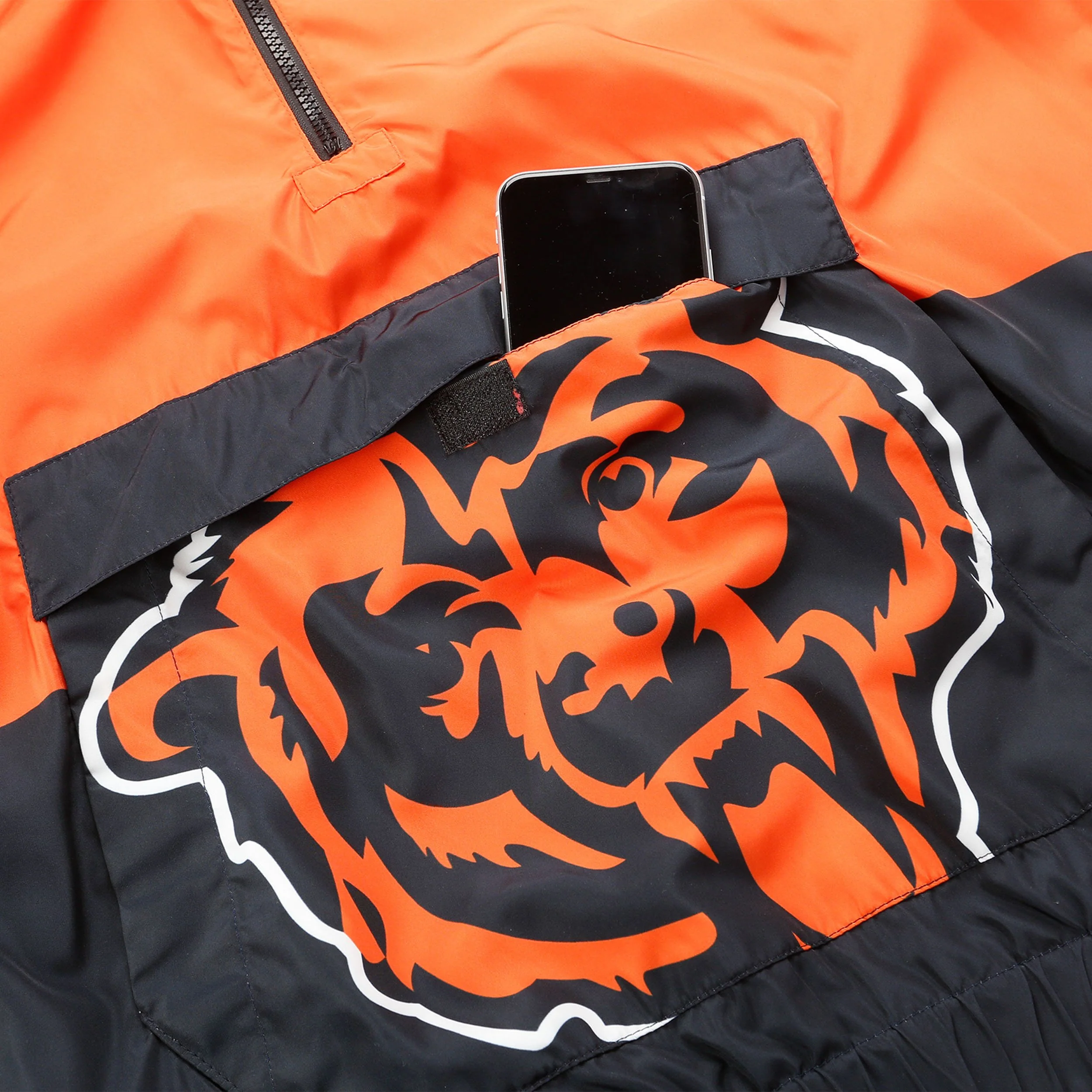 Chicago Bears NFL Mens Warm-Up Windbreaker - Image 3
